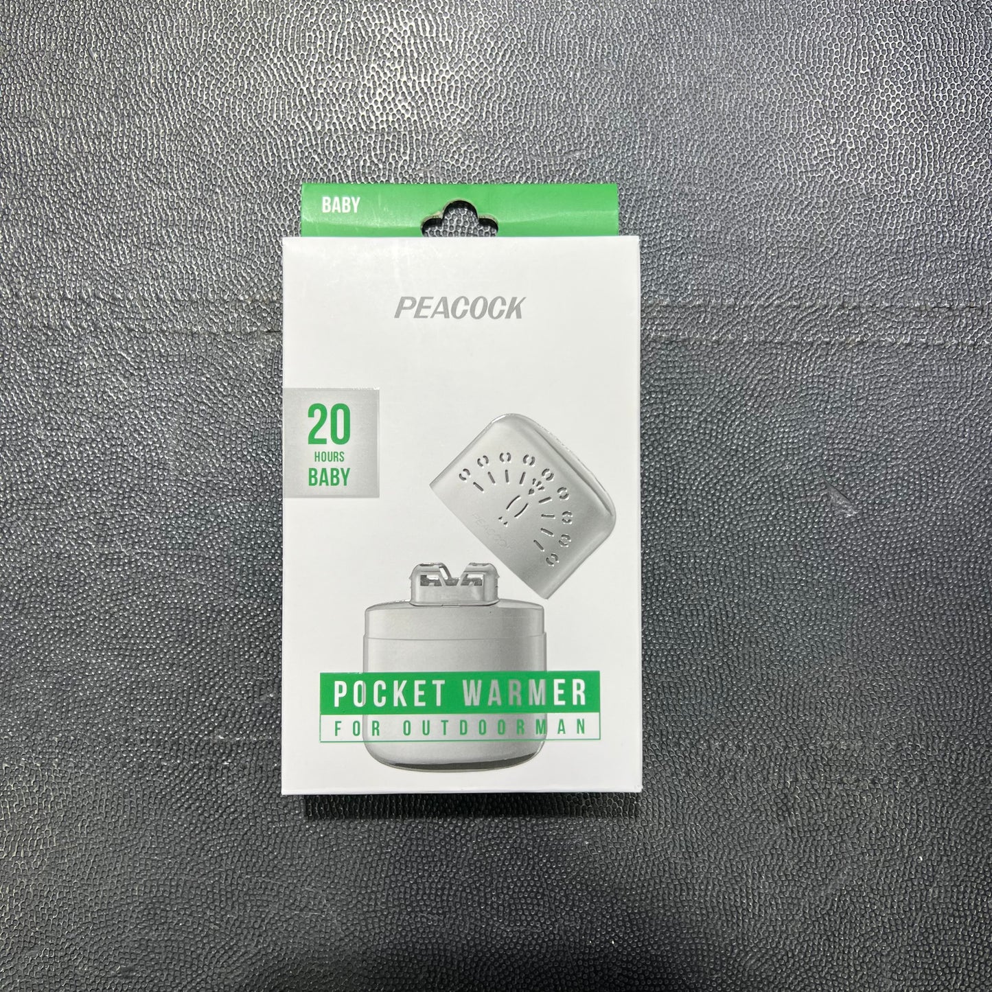Peacock 可重用口袋暖手器 - 持久溫暖,安心相伴