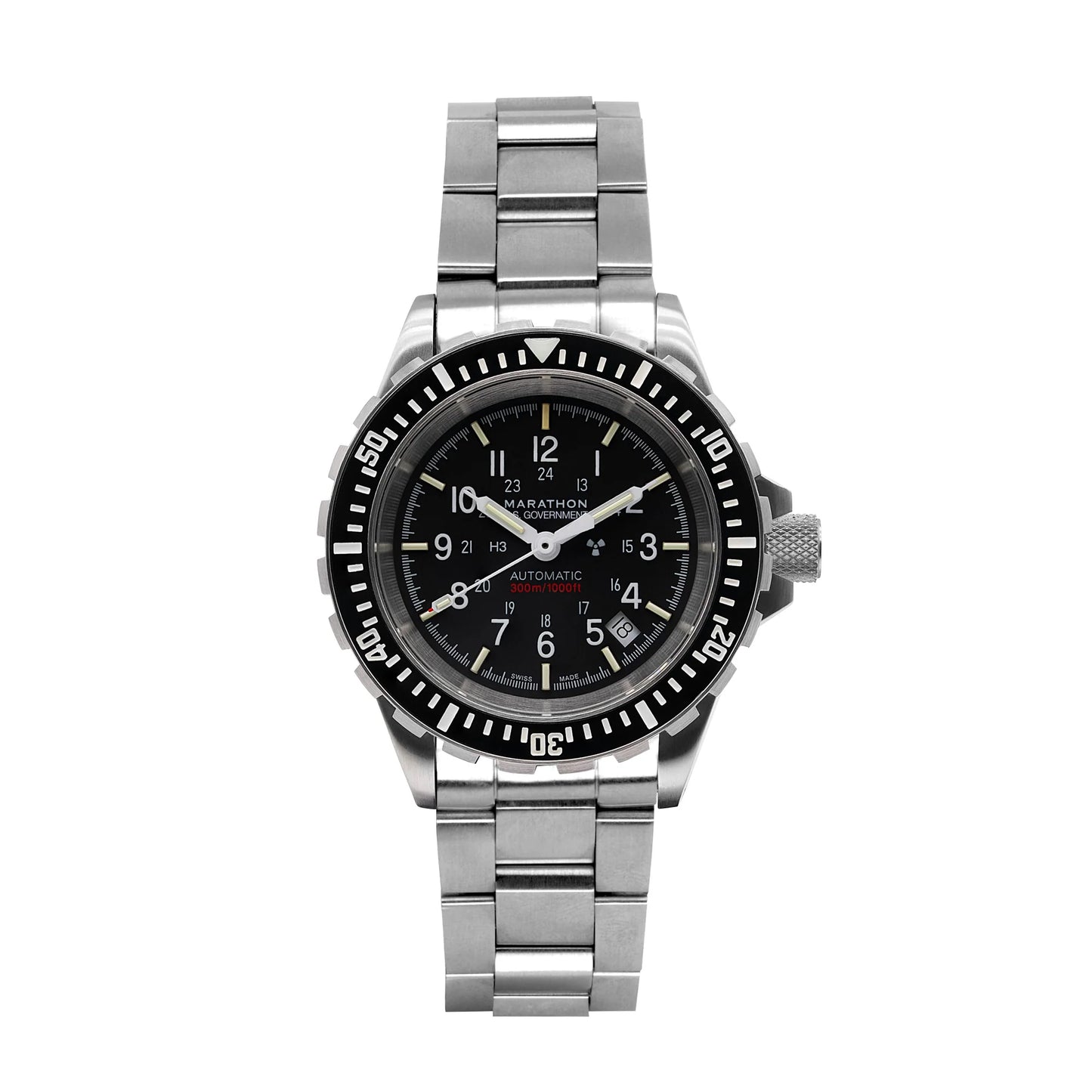 Marathon 41mm GSAR® Type II - Diver's Automatic with Stainless Steel Bracelet