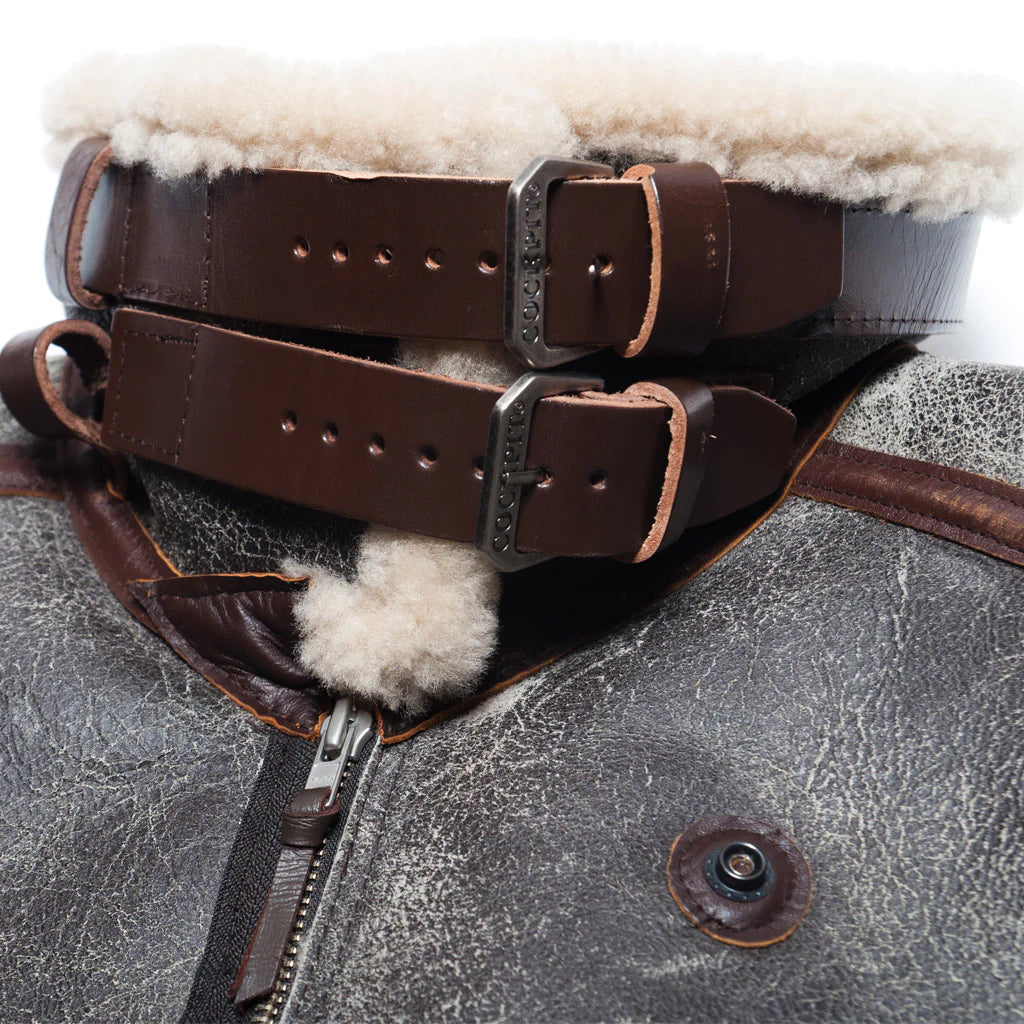 Cockpit 100 Mission™ B-3 Shearling Bomber Jacket
