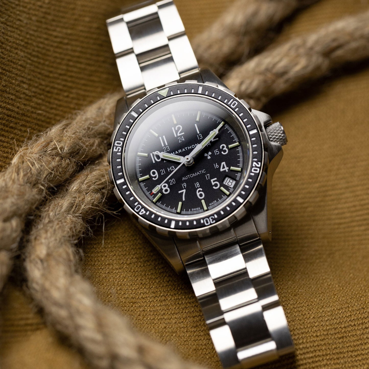 Marathon Stainless Steel Bracelet
