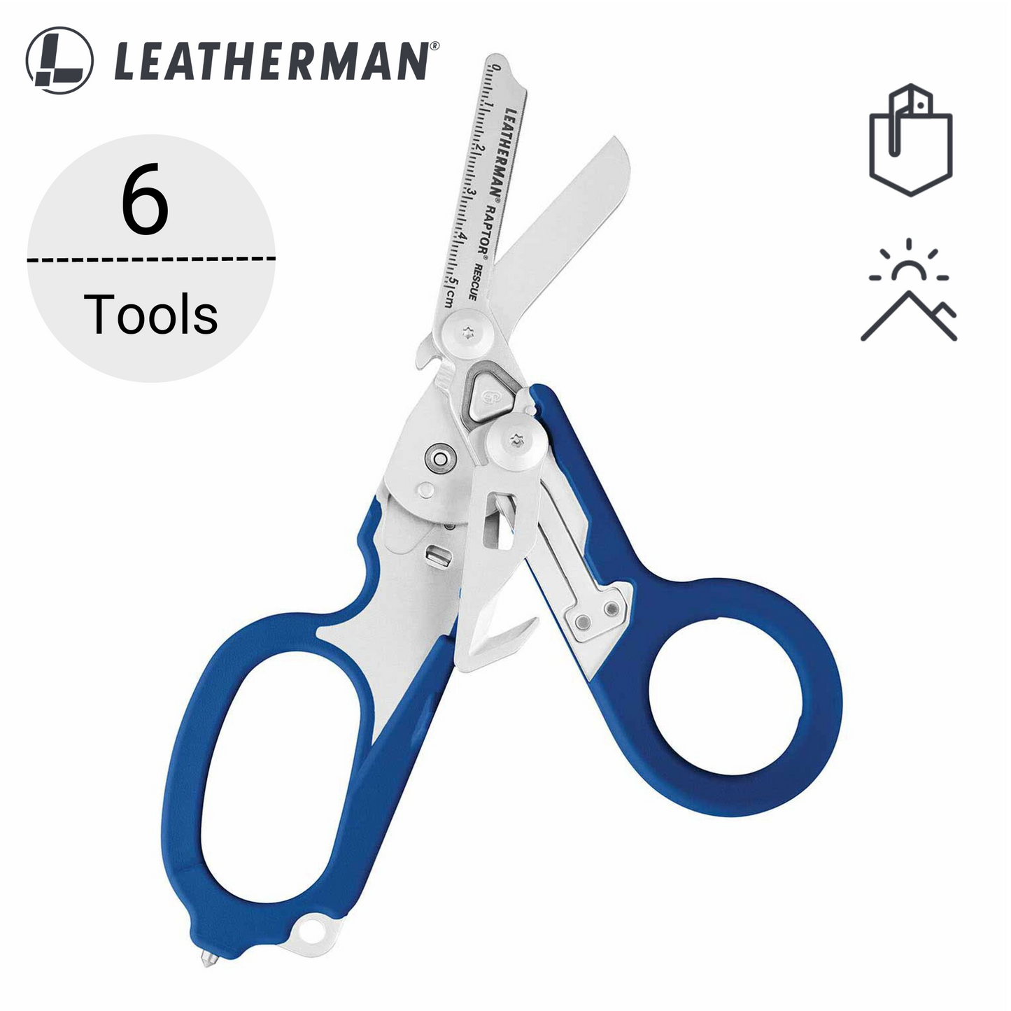 Leatherman RAPTOR® 緊急救援剪刀:一種工具應對多種緊急情況