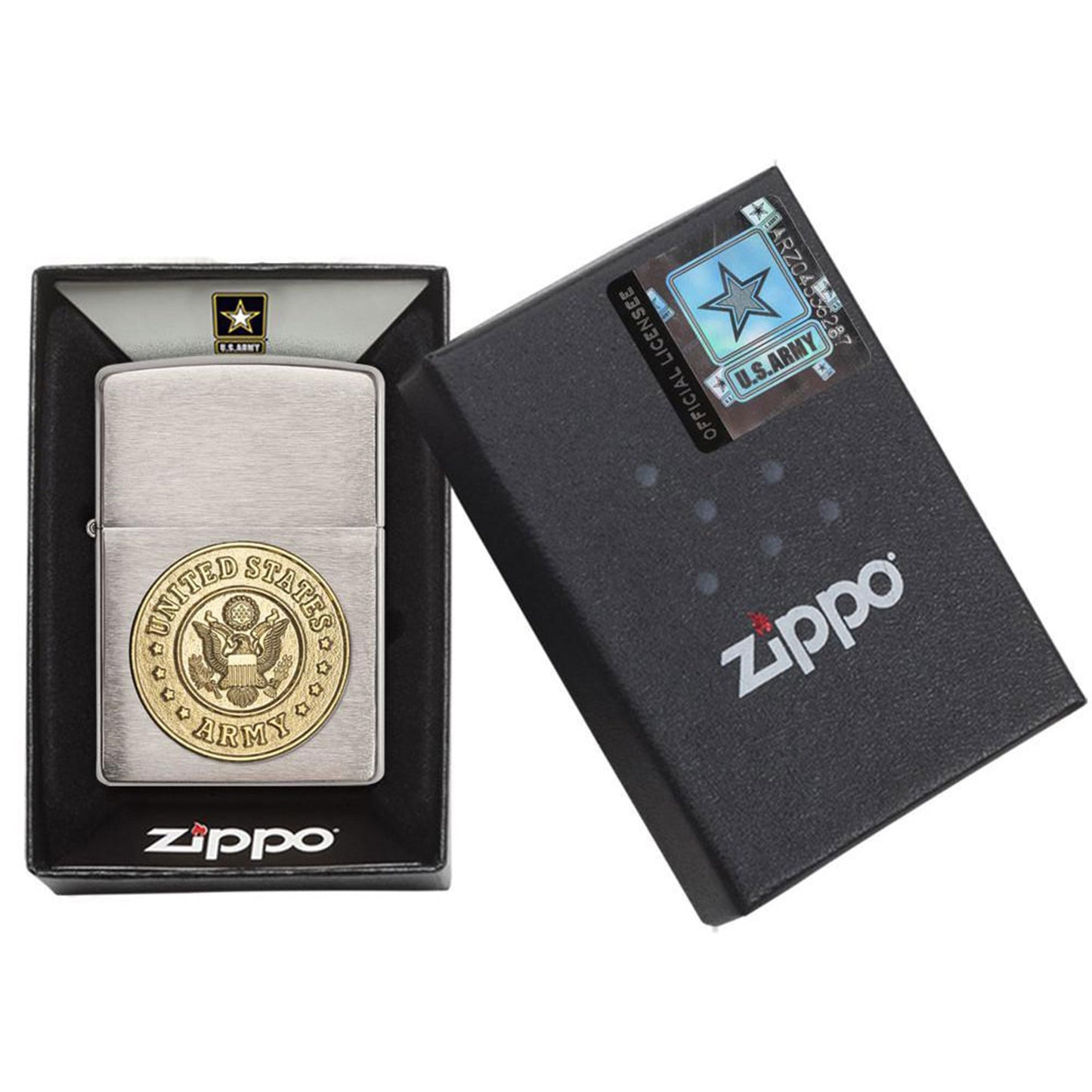 Zippo Army 徽章打火機 #40