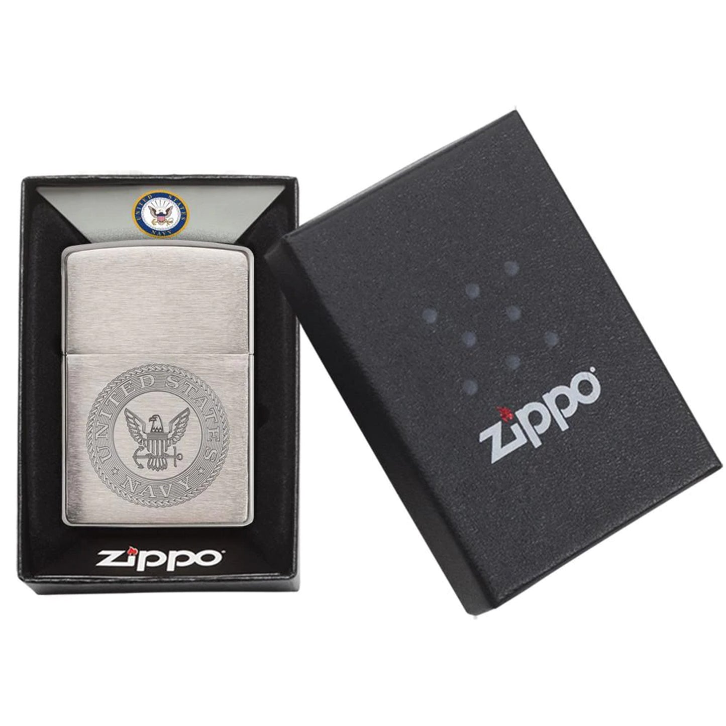 Zippo NAVY 徽章防風打火機 #30