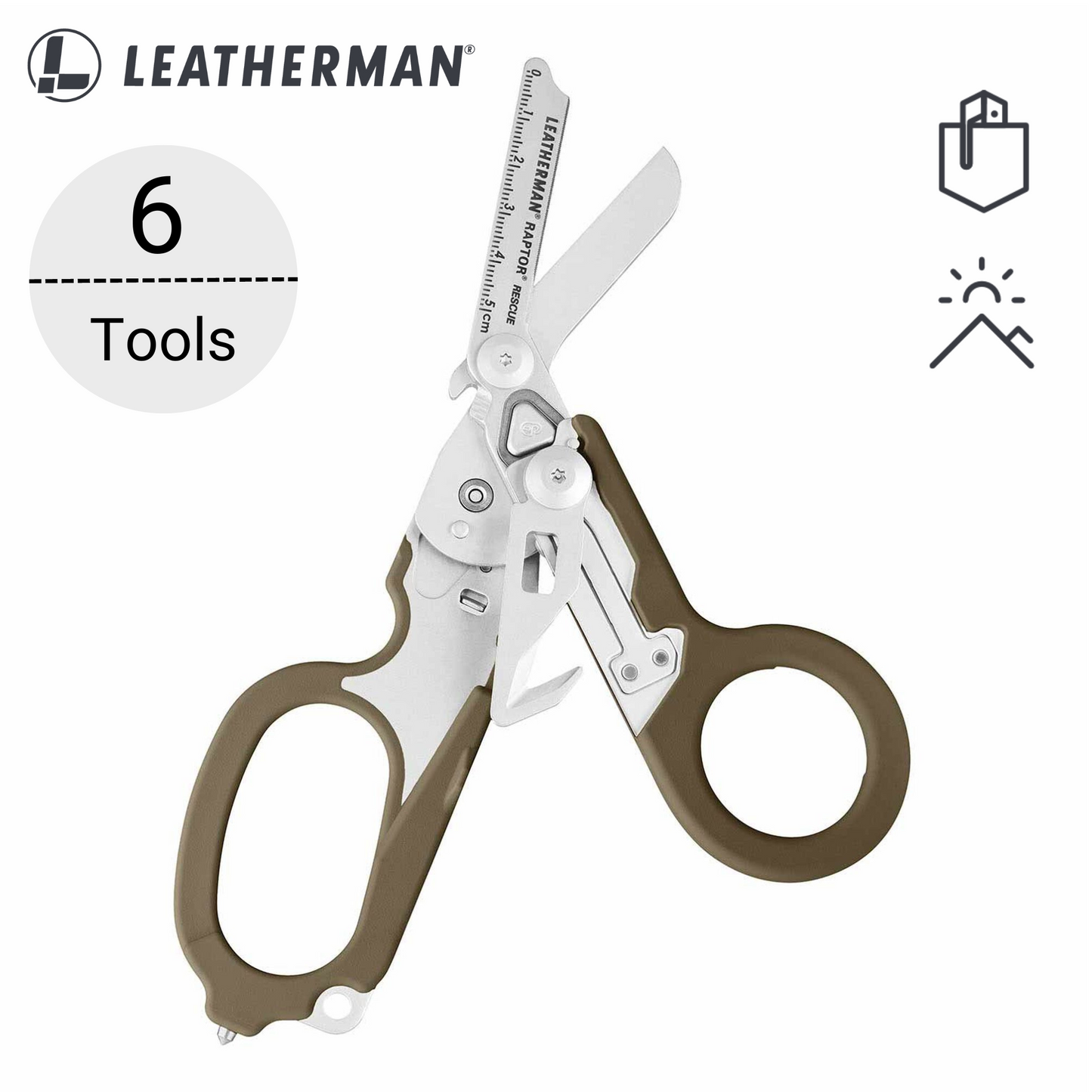 Leatherman RAPTOR® 緊急救援剪刀:一種工具應對多種緊急情況