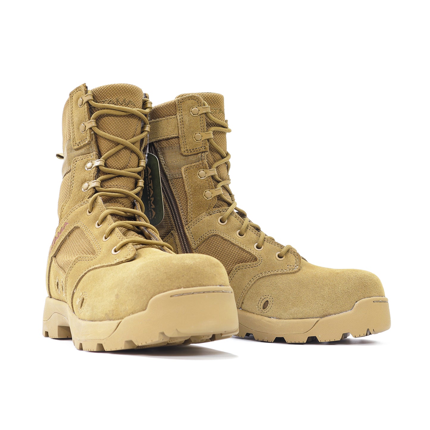 美國 ALTAMA 10.5" 側拉鍊安全頭突擊軍靴