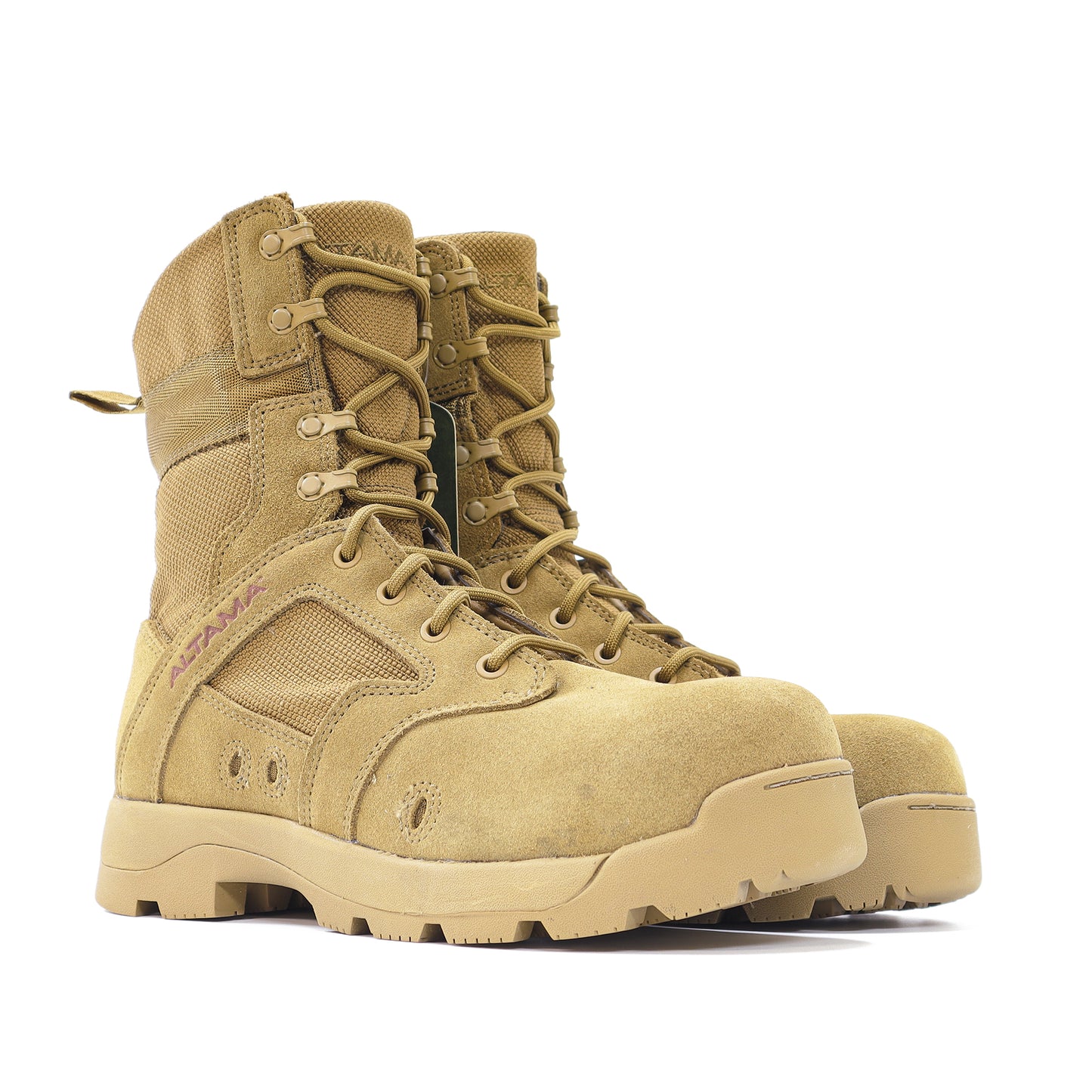 美國 ALTAMA 10.5" 側拉鍊安全頭突擊軍靴