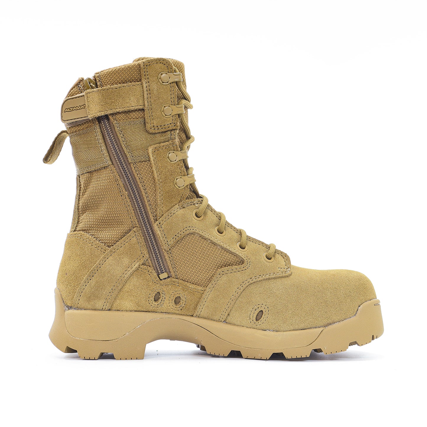 美國 ALTAMA 10.5" 側拉鍊安全頭突擊軍靴