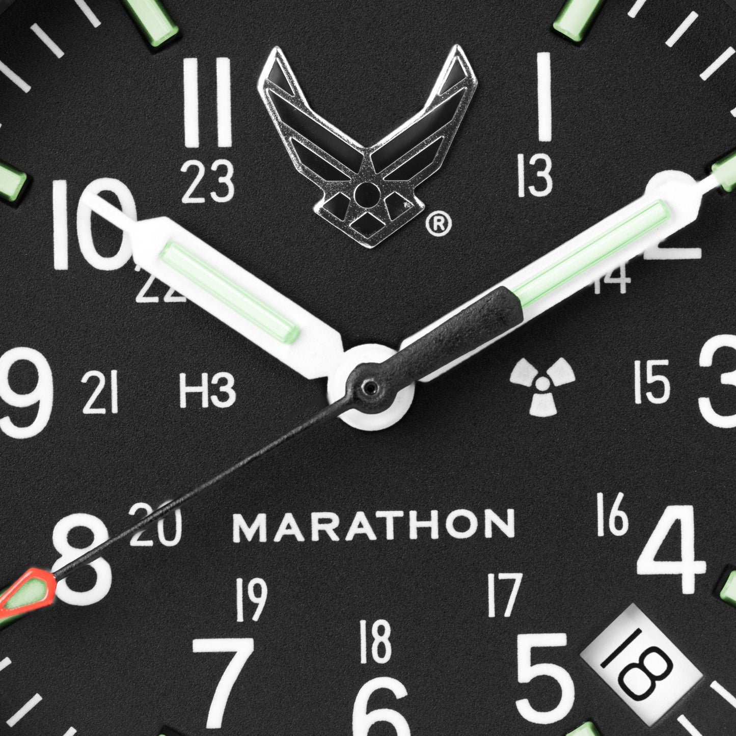 Marathon 36mm SSGPQ-D USAF™ - Type II Officer's Field Watch Quartz