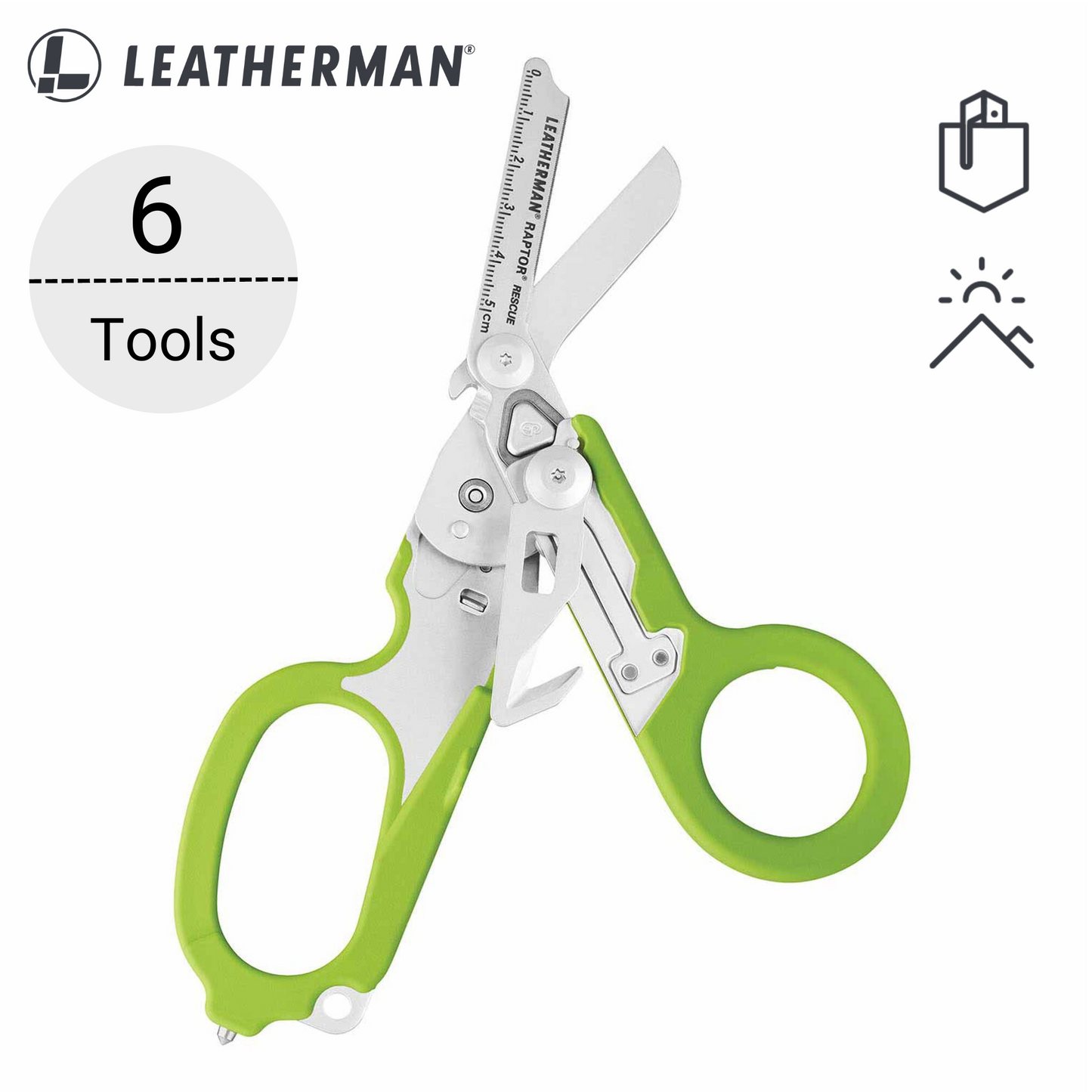 Leatherman RAPTOR® 緊急救援剪刀:一種工具應對多種緊急情況