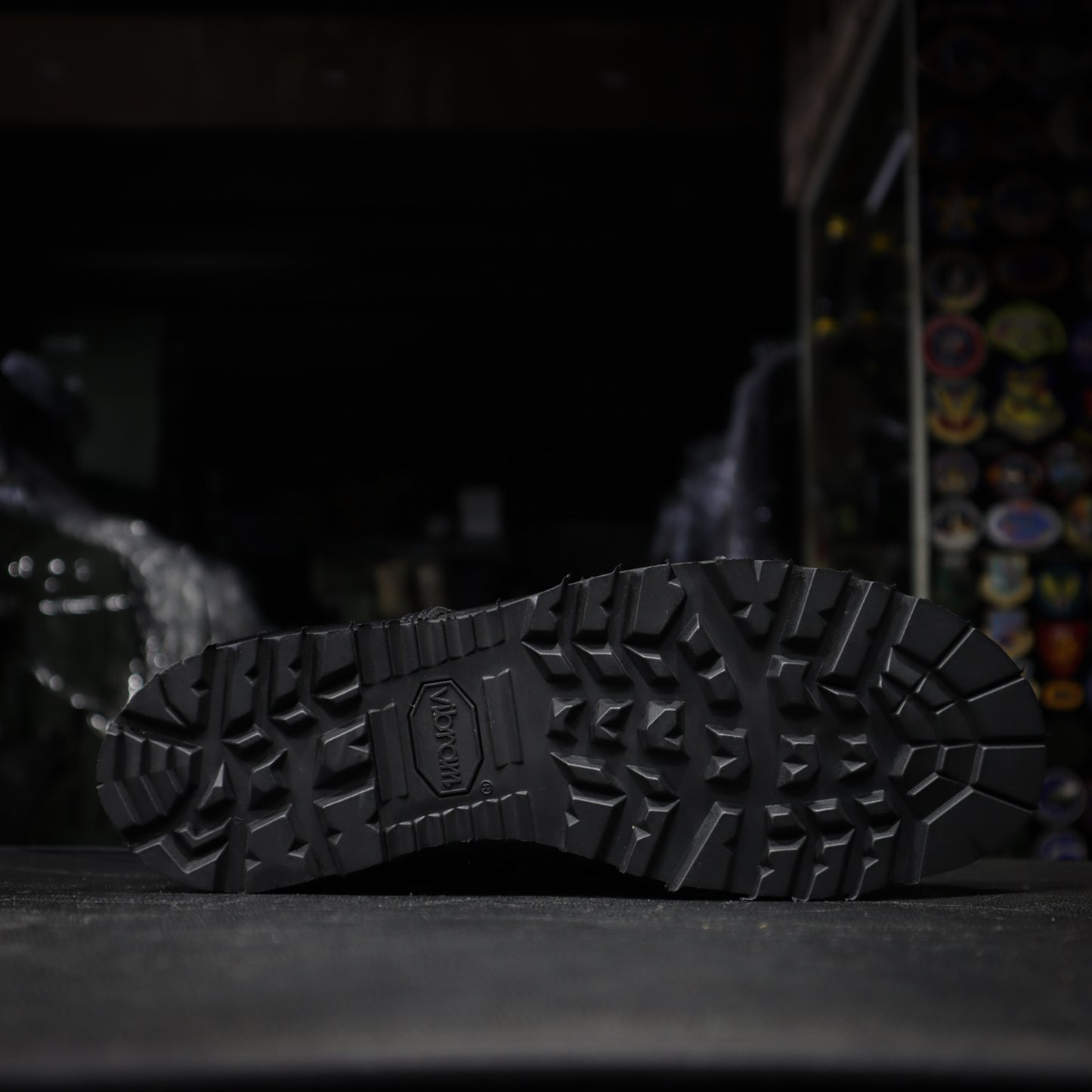 Vibram 防滑耐油透氣軍靴