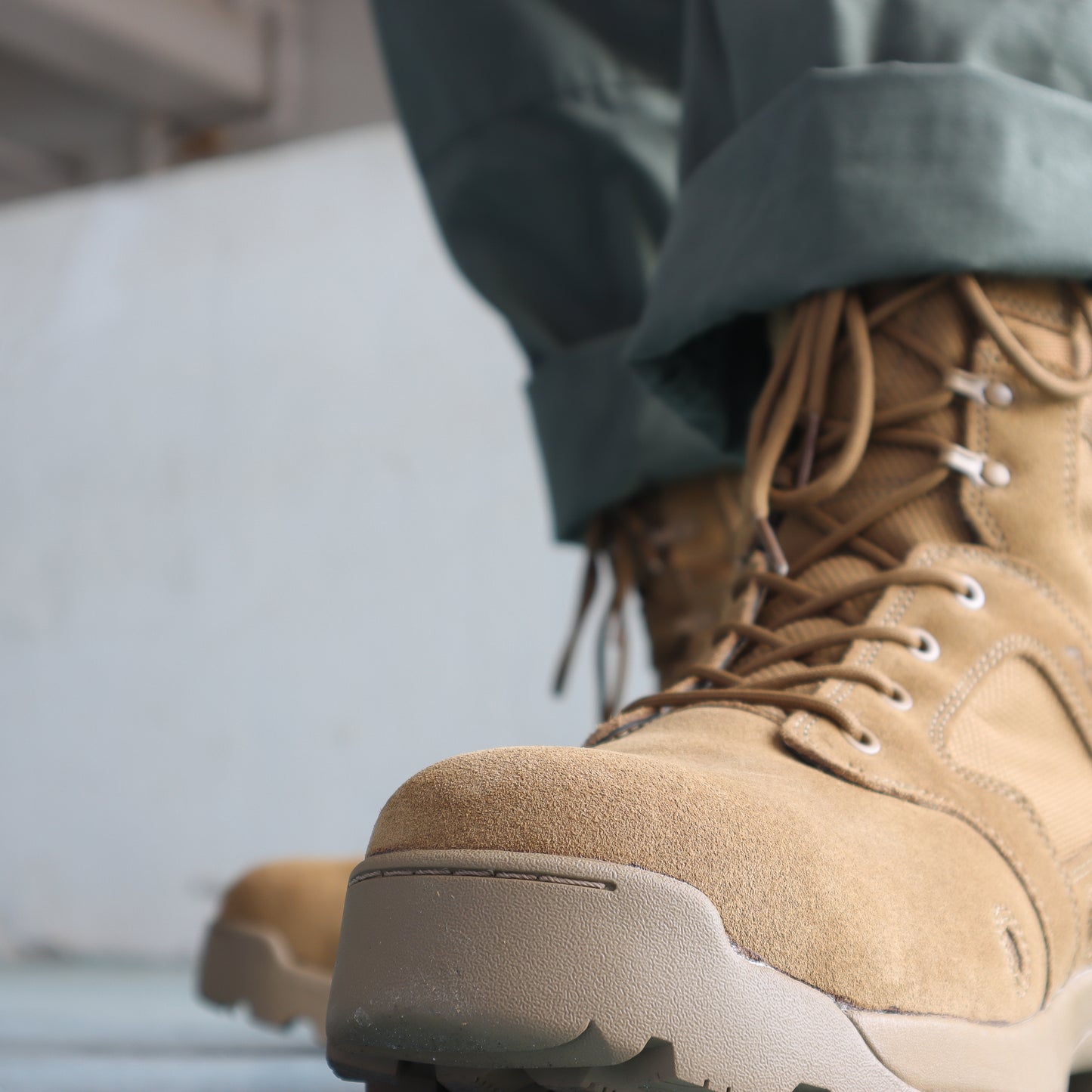 美國 Altama 10.5" 側拉鍊安全頭突擊軍靴