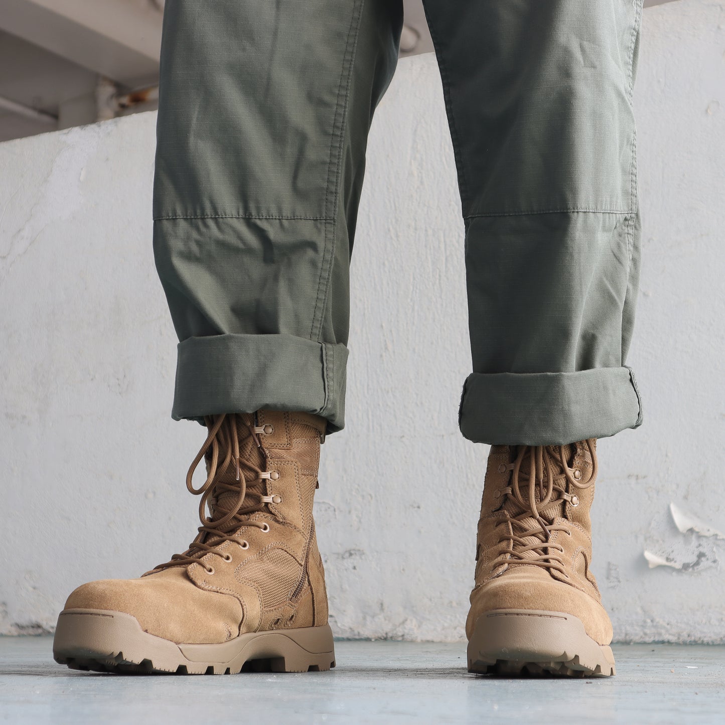 美國 ALTAMA 10.5" 側拉鍊安全頭突擊軍靴