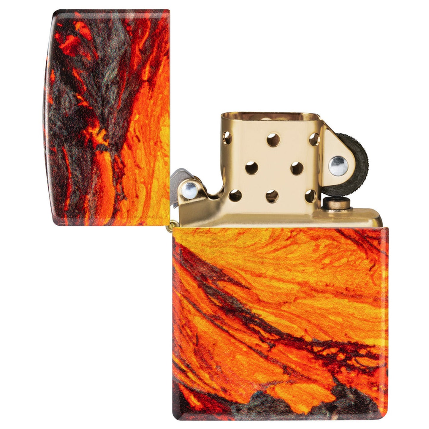 Zippo 540 Fusion 防風打火機: 溶岩與金屬的融合 #71