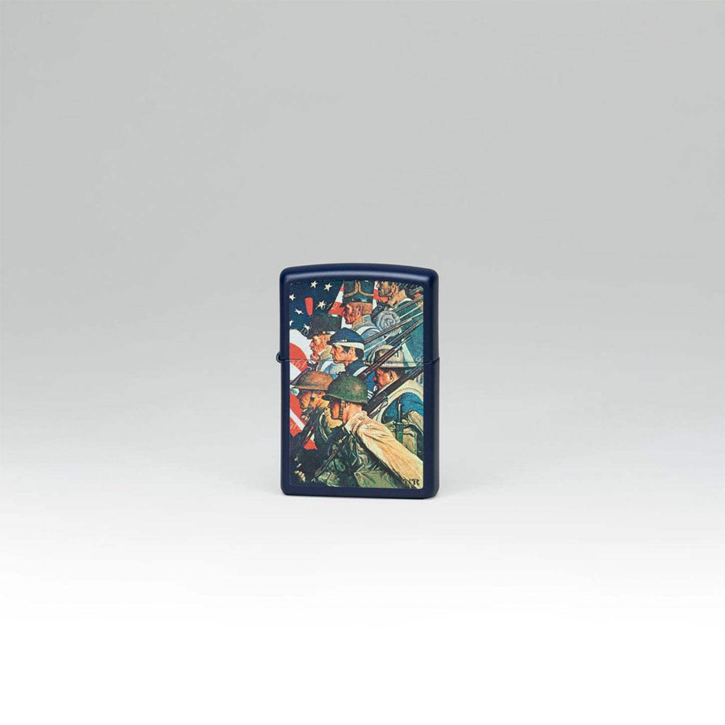 Zippo Norman Rockwell 經典畫作系列防風打火機:記錄美國陸軍的歷史 #78