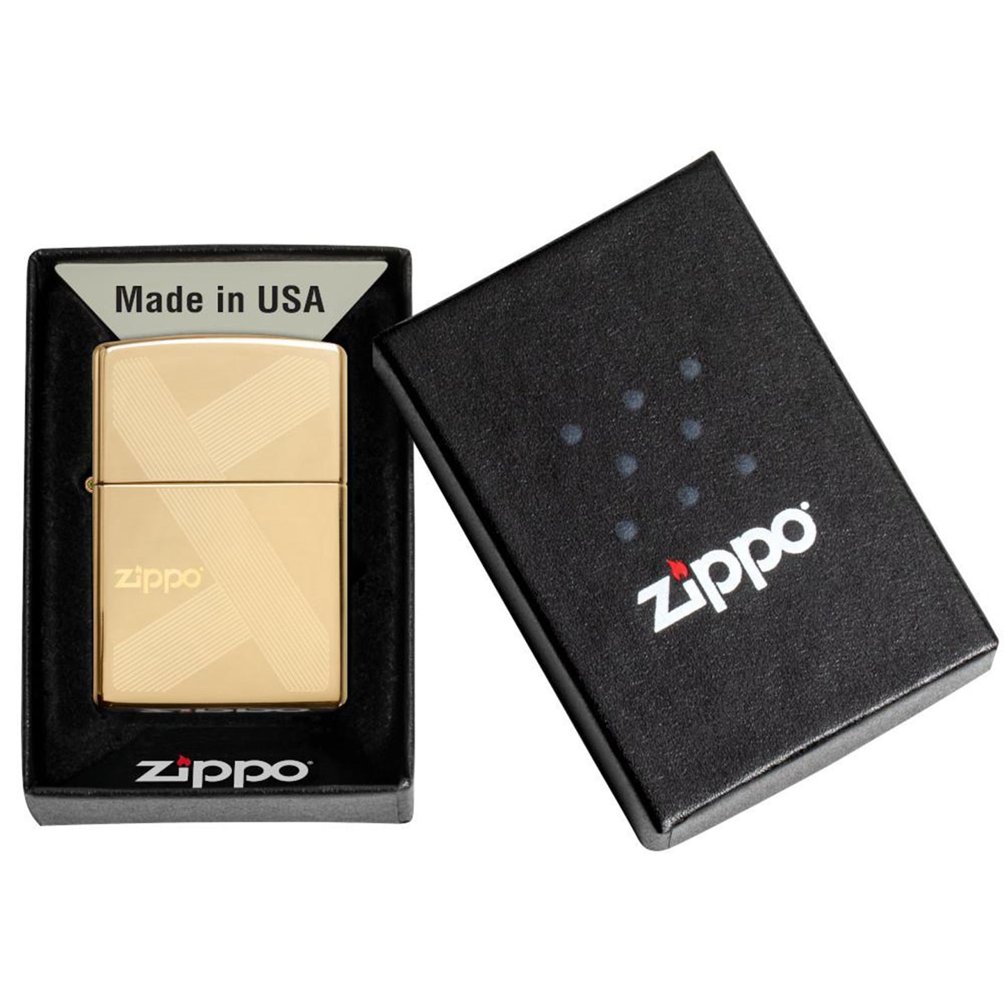 Zippo High-polished Brass Lighter