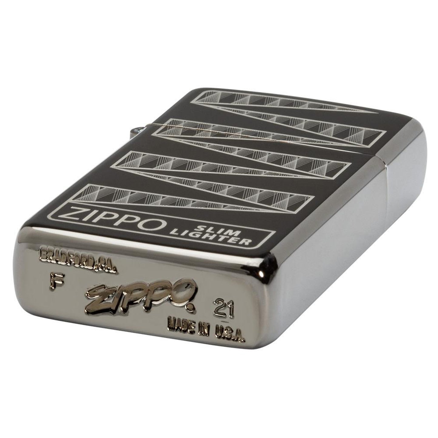 Zippo 65周年特別收藏品:細長款打火機紀念版 #62