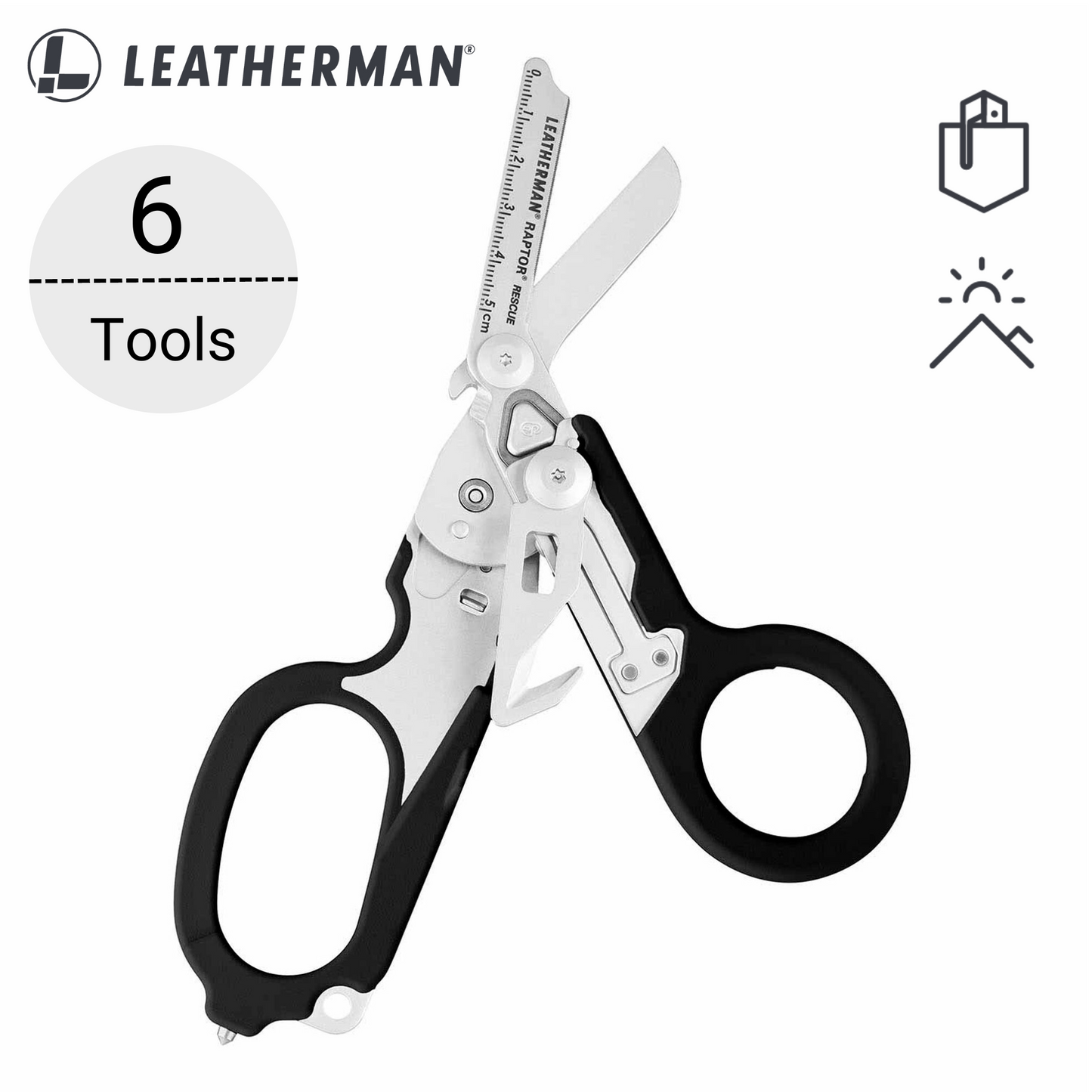 Leatherman RAPTOR® 緊急救援剪刀:一種工具應對多種緊急情況