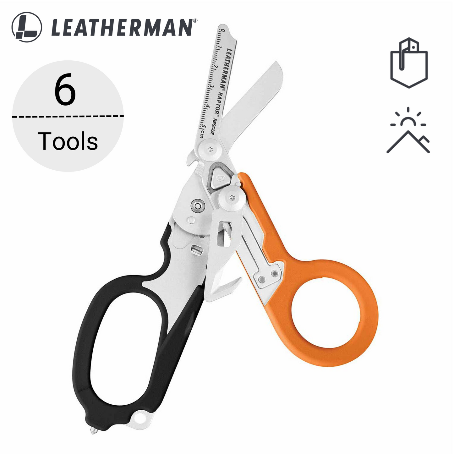 Leatherman RAPTOR® 緊急救援剪刀:一種工具應對多種緊急情況