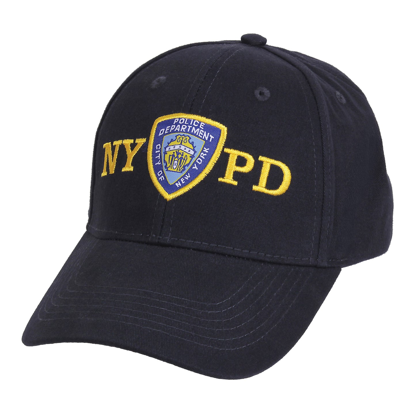 Rothco NYPD 官方授權徽章低帽冠刺繡帽