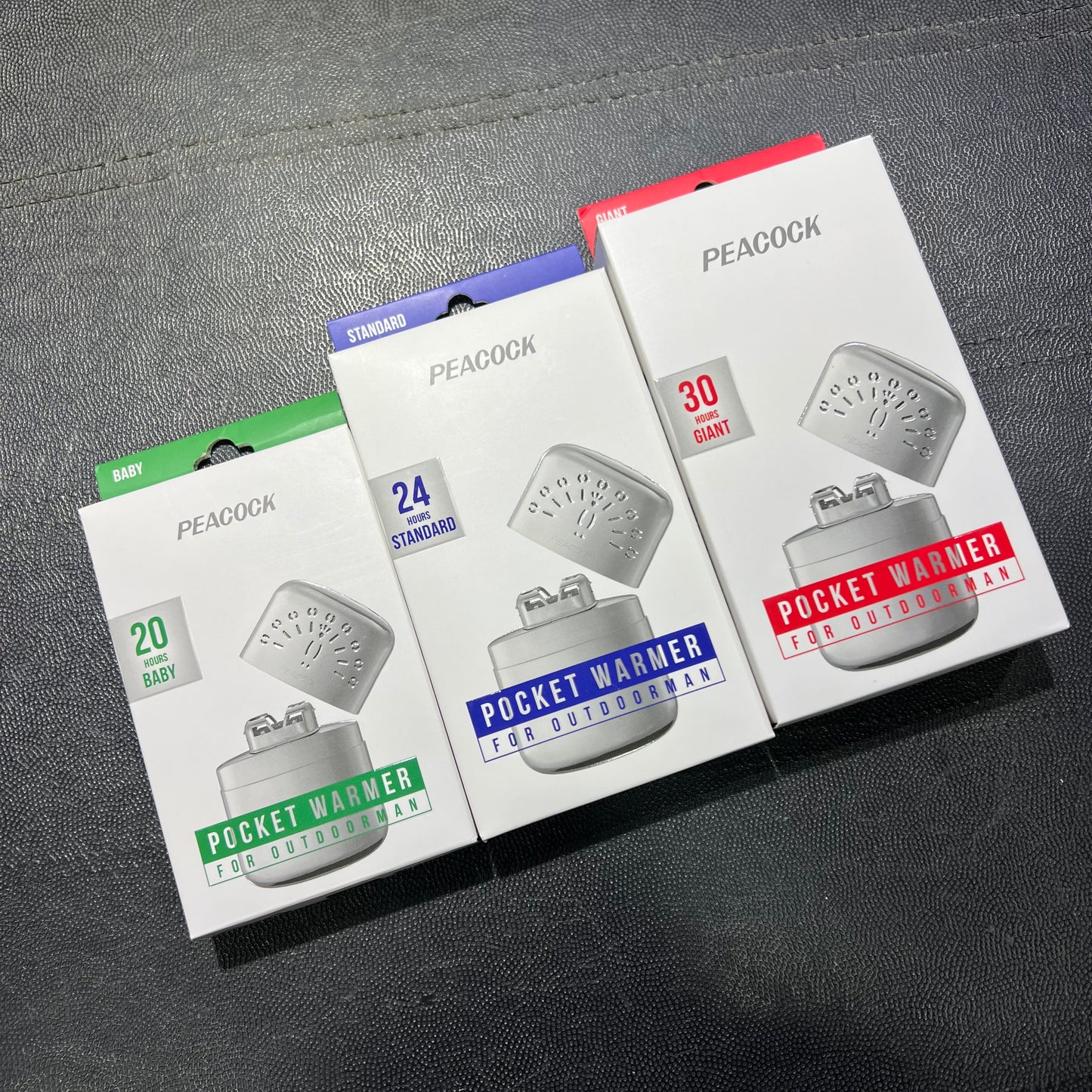 Peacock 可重用口袋暖手器 - 持久溫暖,安心相伴