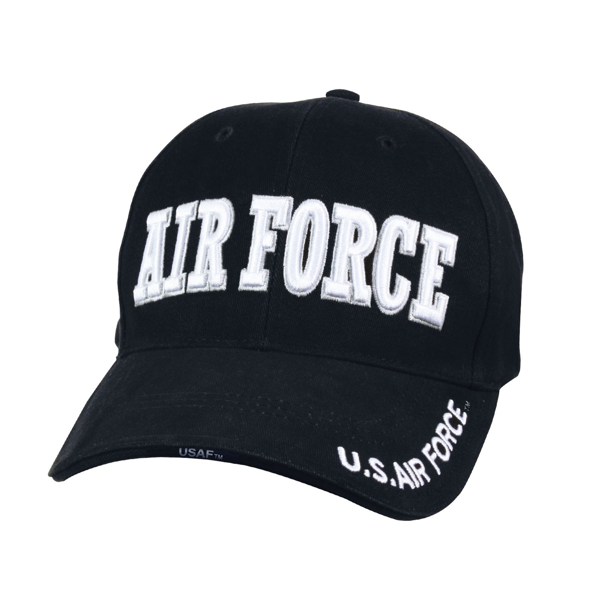 Rothco Air Force 低帽冠刺繡帽｜官方授權・100% 純棉・三明治帽簷・可