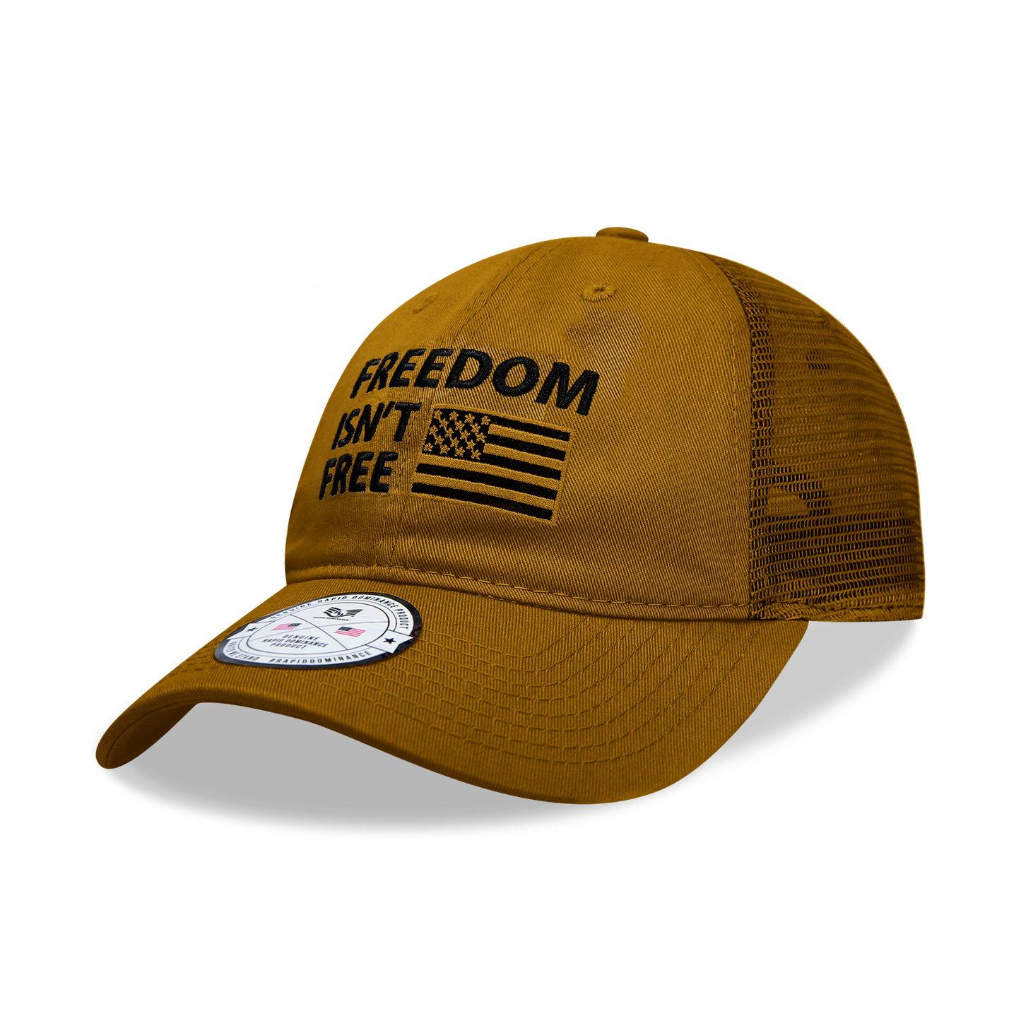 "Freedom isn't free" Relaxed Trucker Cap