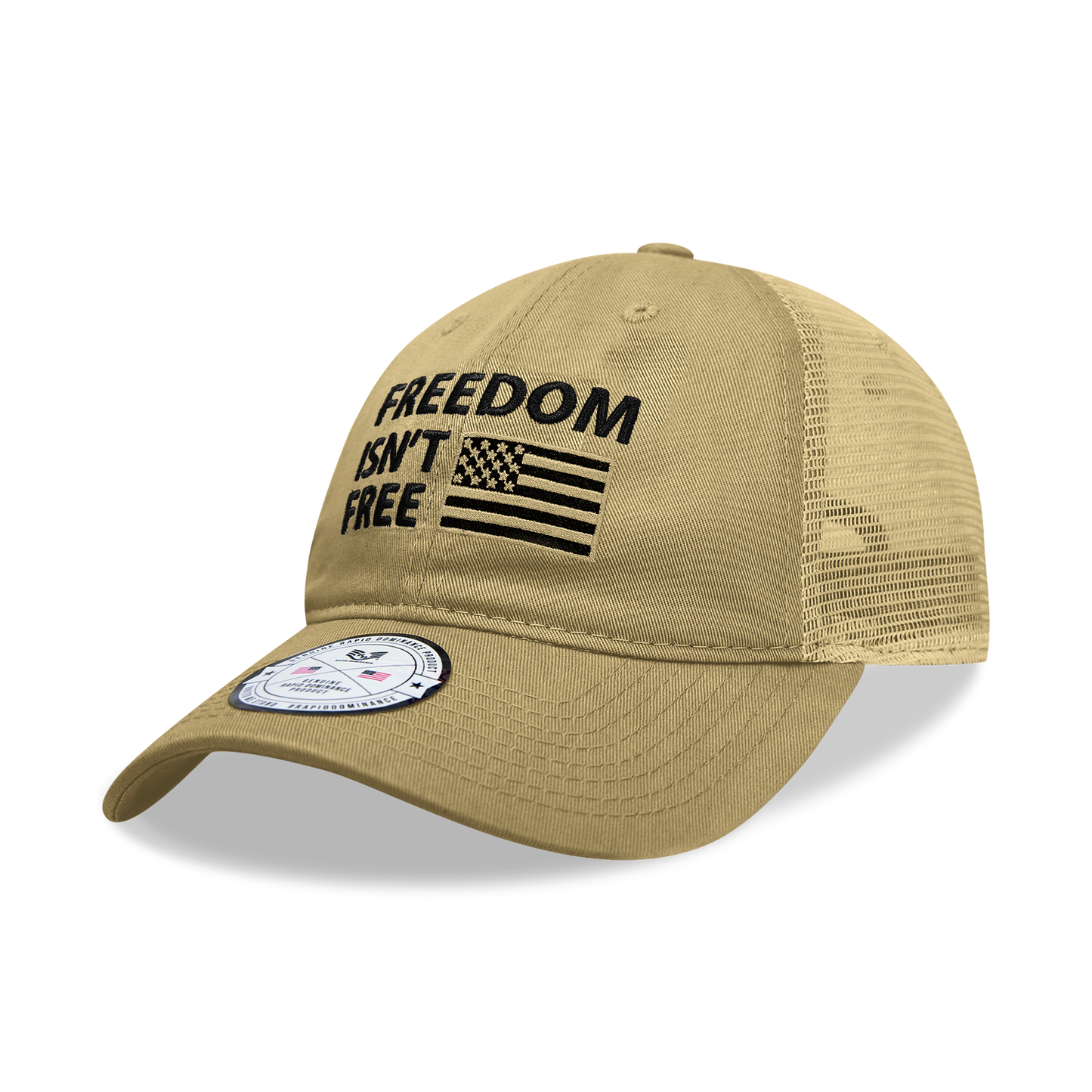 "Freedom isn't free" Relaxed Trucker Cap