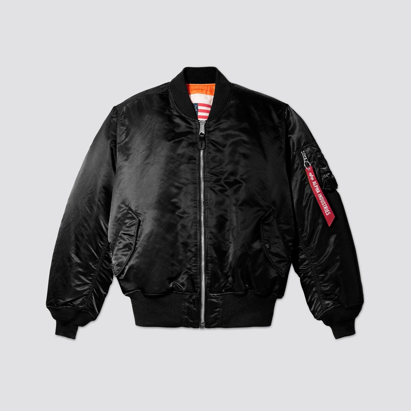 ALPHA MA-1 BLOOD CHIT FLIGHT JACKET