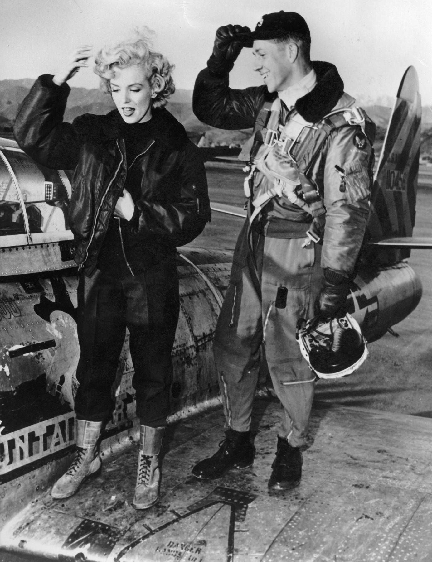 Cockpit 1950s B-15 尼龍飛行夾克