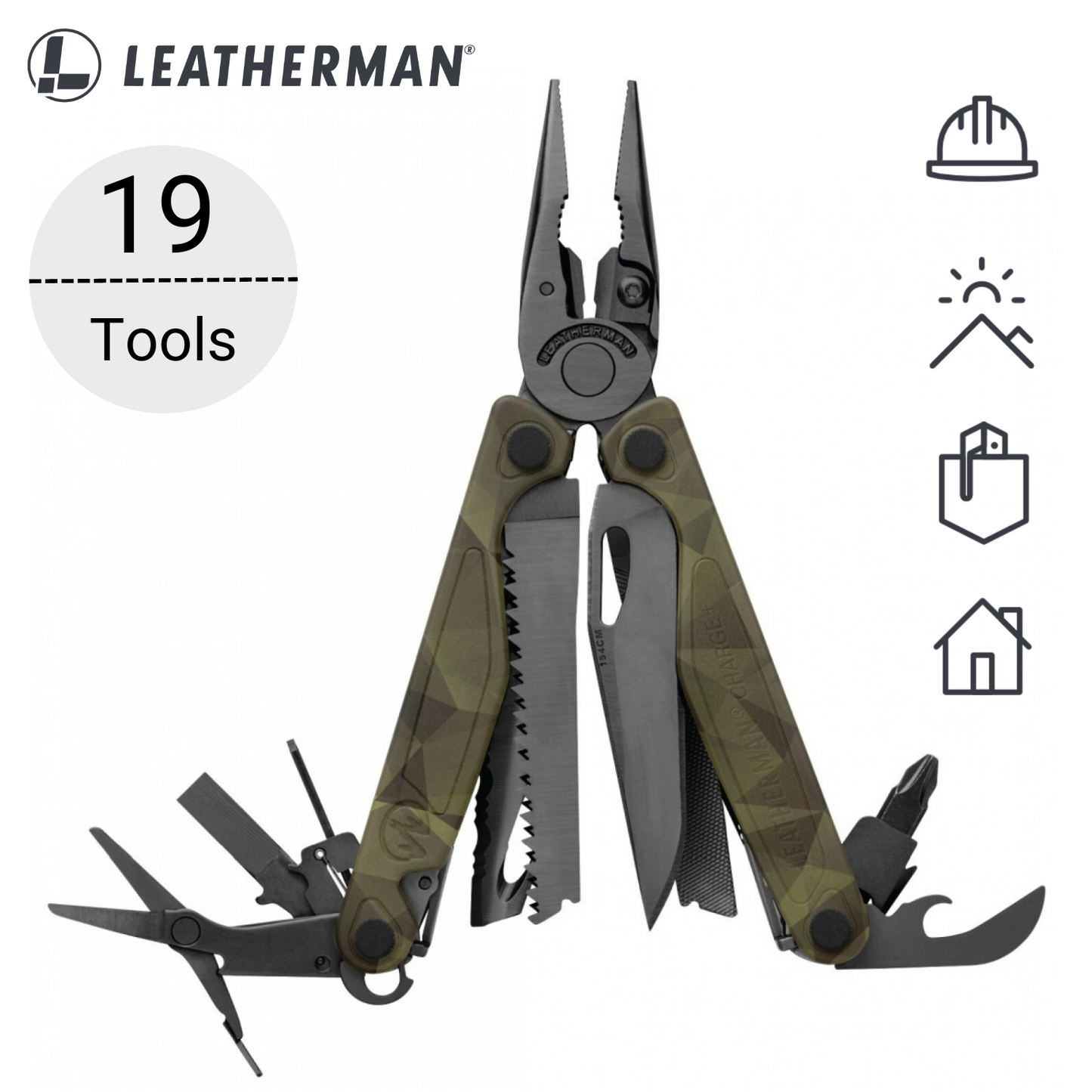 Leatherman CHARGE+ Forest Camo Special Edition