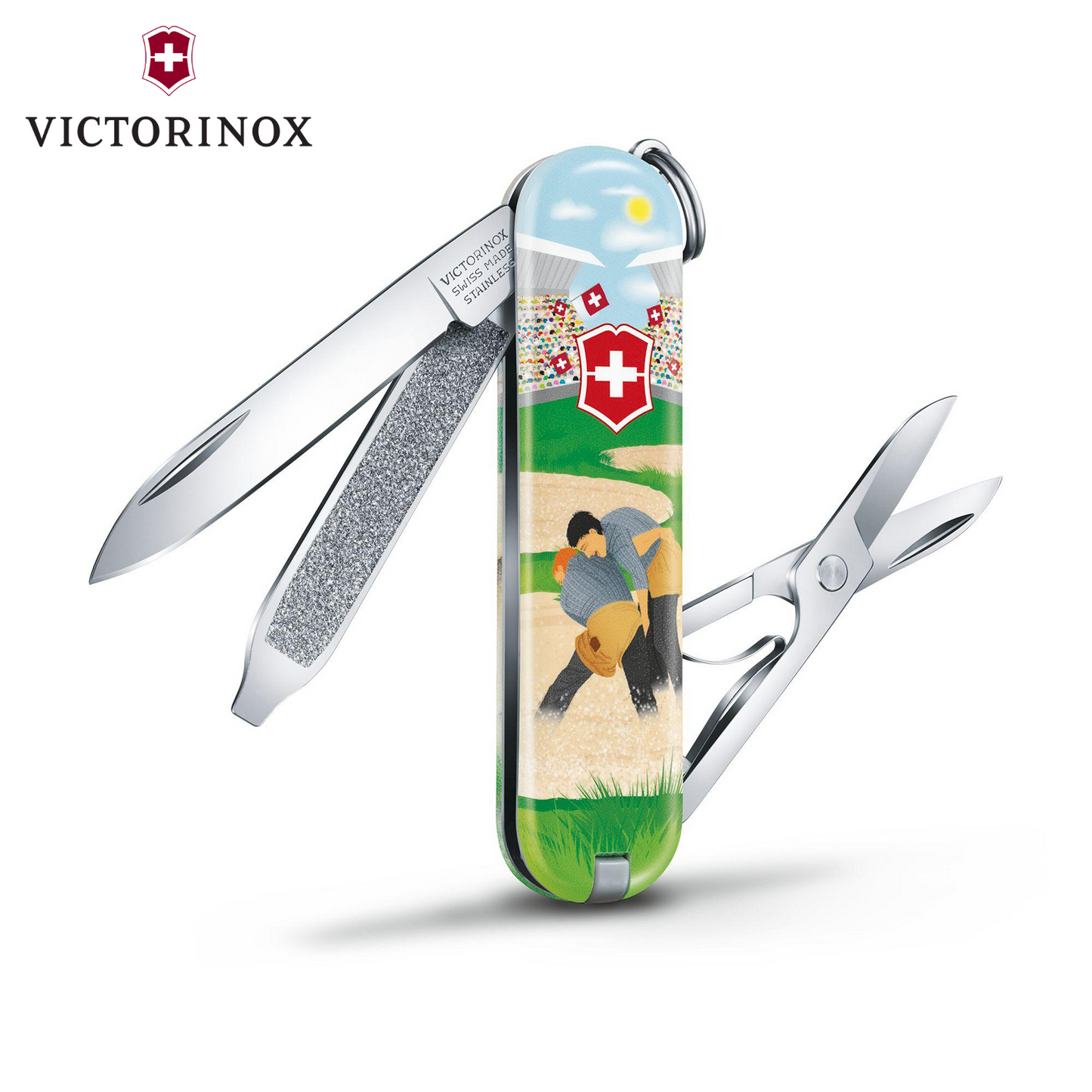 Victorinox Classic SD: Swiss Wrestling