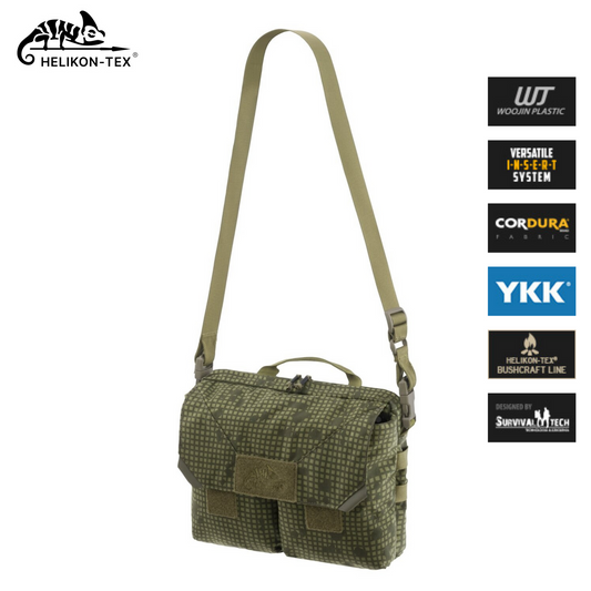 Helikon Claymore Bag 4.5L Desert Night Camo 斜孭袋正面 圖片 2