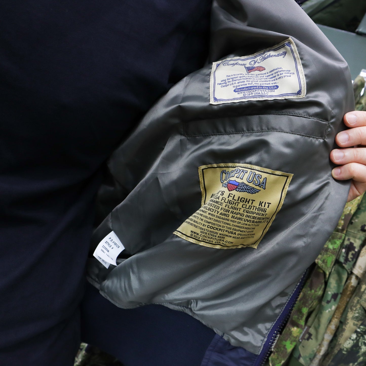 Cockpit 36P Fighter Weapons Jacket