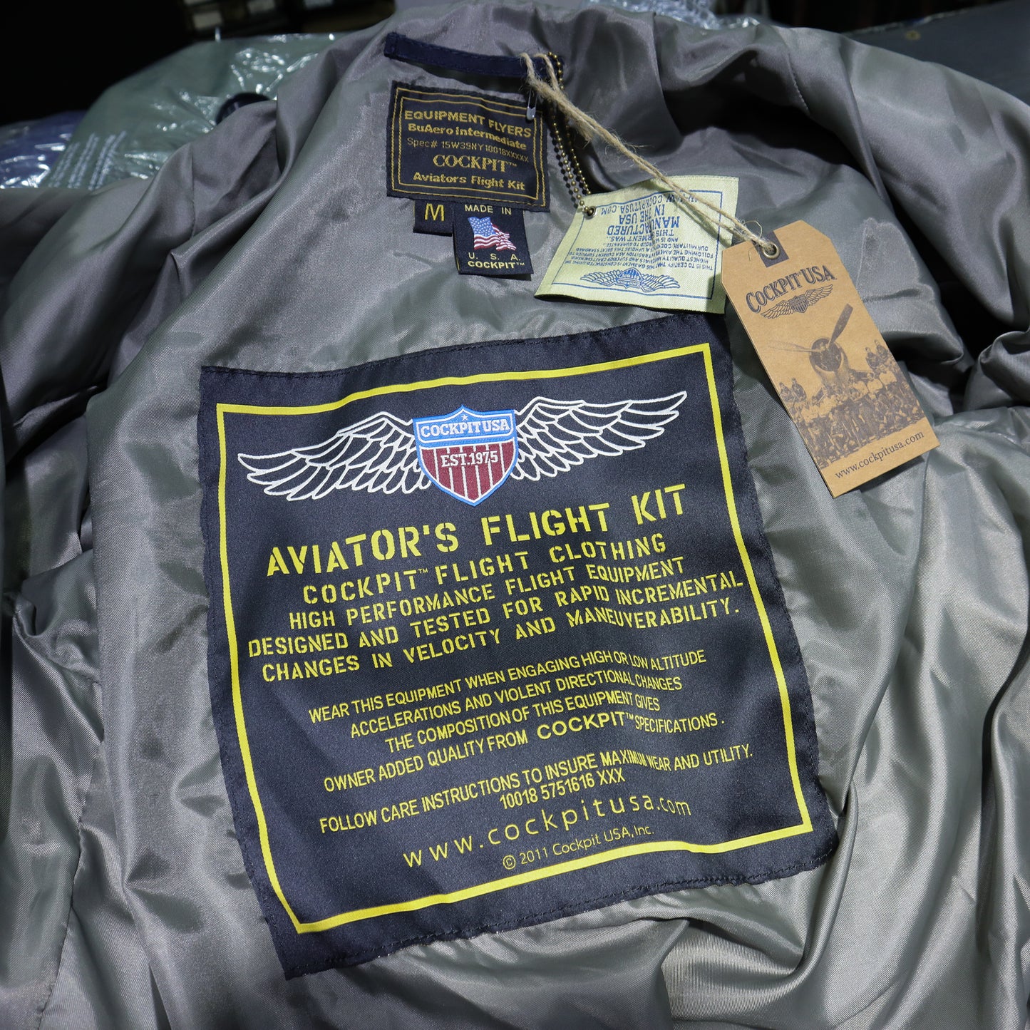 Cockpit 36P Fighter Weapons Jacket