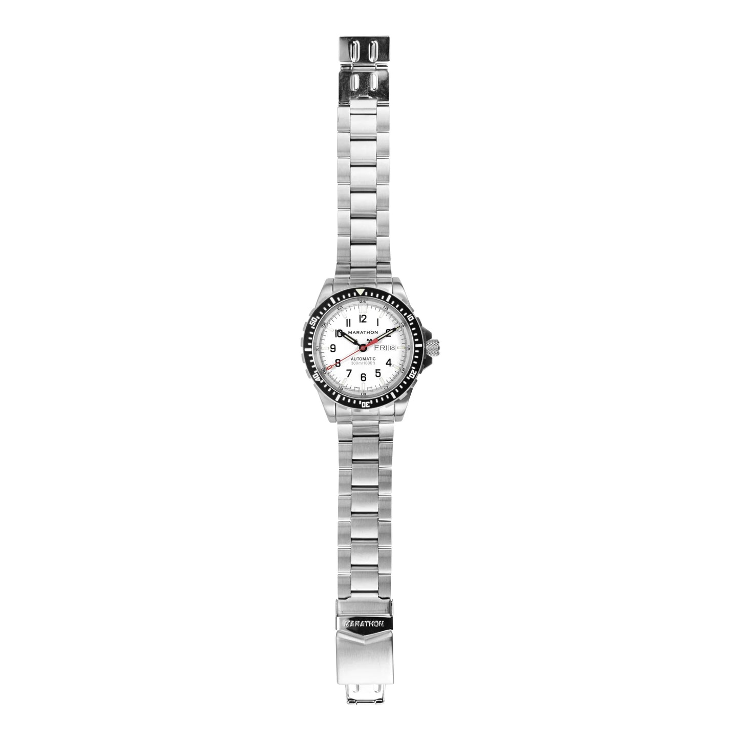 Marathon 46mm JDD® Arctic Edition, Type II - Diver's Automatic with Stainless Steel Bracelet