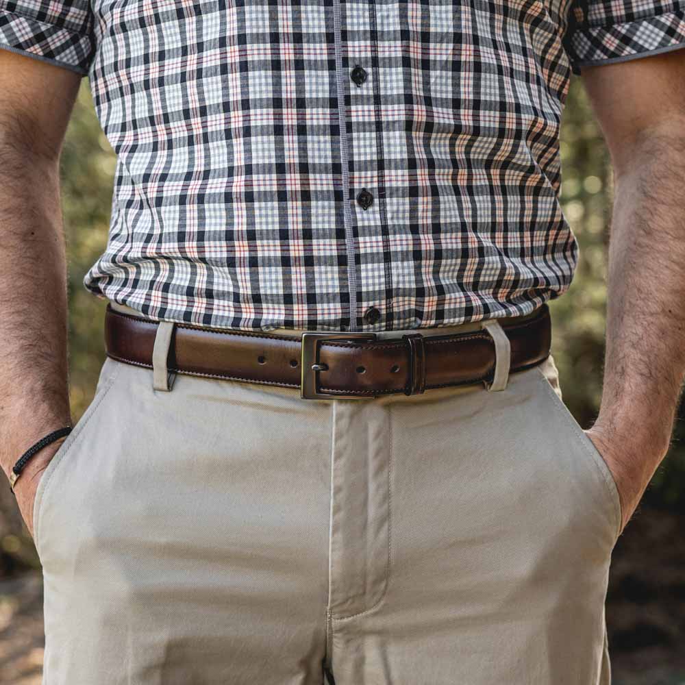 Galco SB3 1.5" 雙層牛皮手槍腰帶