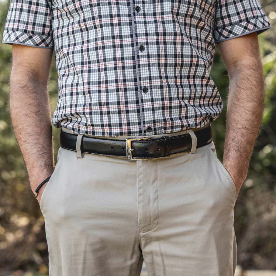 Galco SB3 1.5" 雙層牛皮手槍腰帶