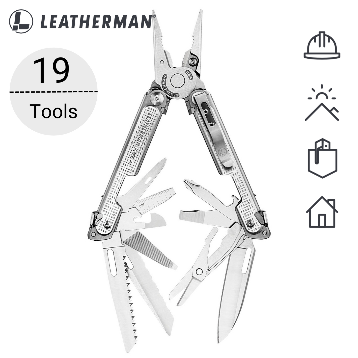 Leatherman FREE® P4: The Premier Choice for Professional Multitools