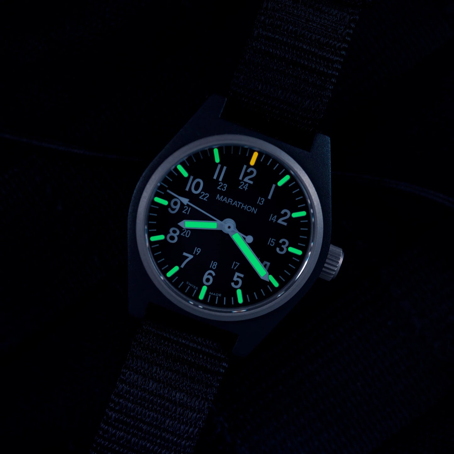 Marathon 34mm Black GPQ-M Type II - Field Quartz