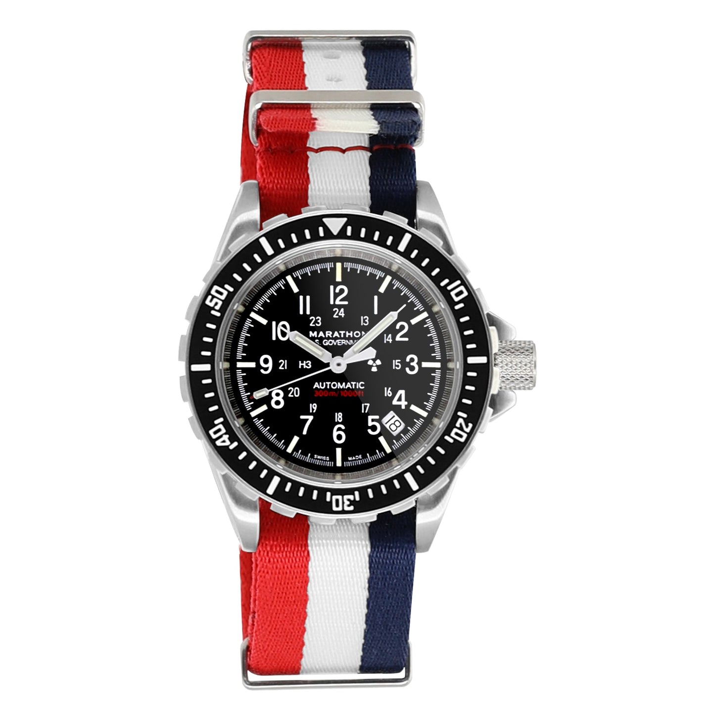 Marathon 20mm Seat-Belt Weave Nylon Defstan Watch Strap