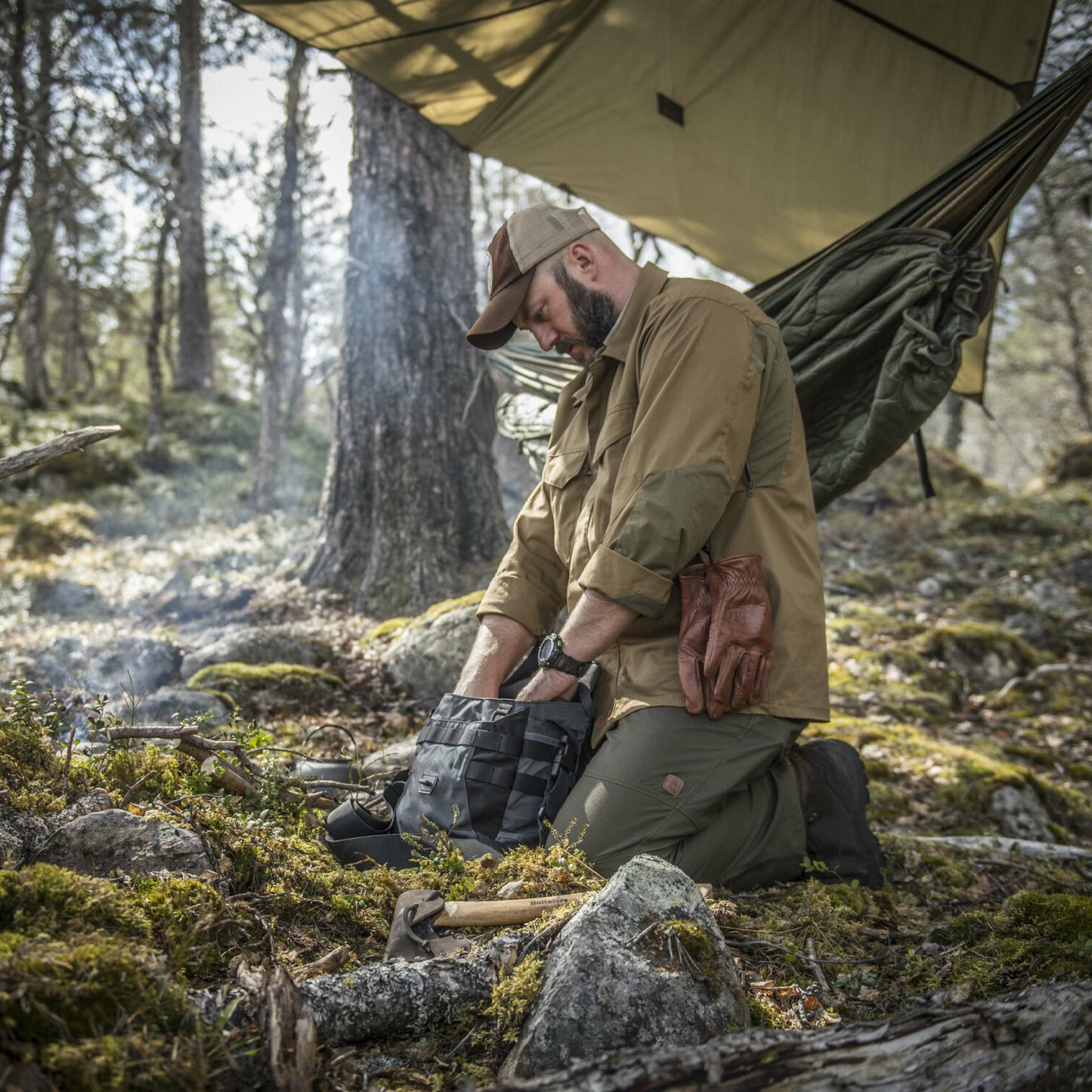 Helikon HAVERSACK 80年代英式翻蓋斜背袋