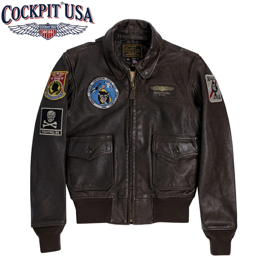 Cockpit USS Forrestal G-1 Vietnam Flight Jacket