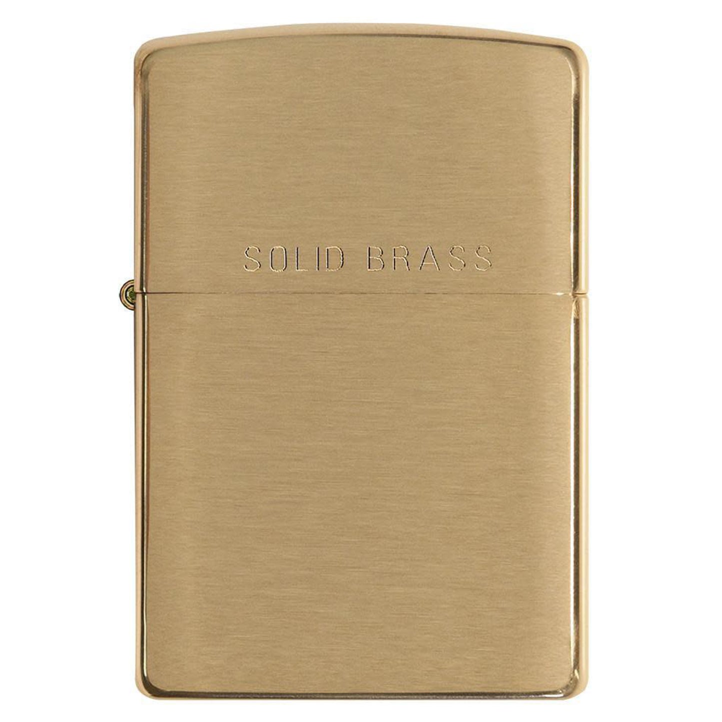 Zippo 銅質拉絲打火機 #84