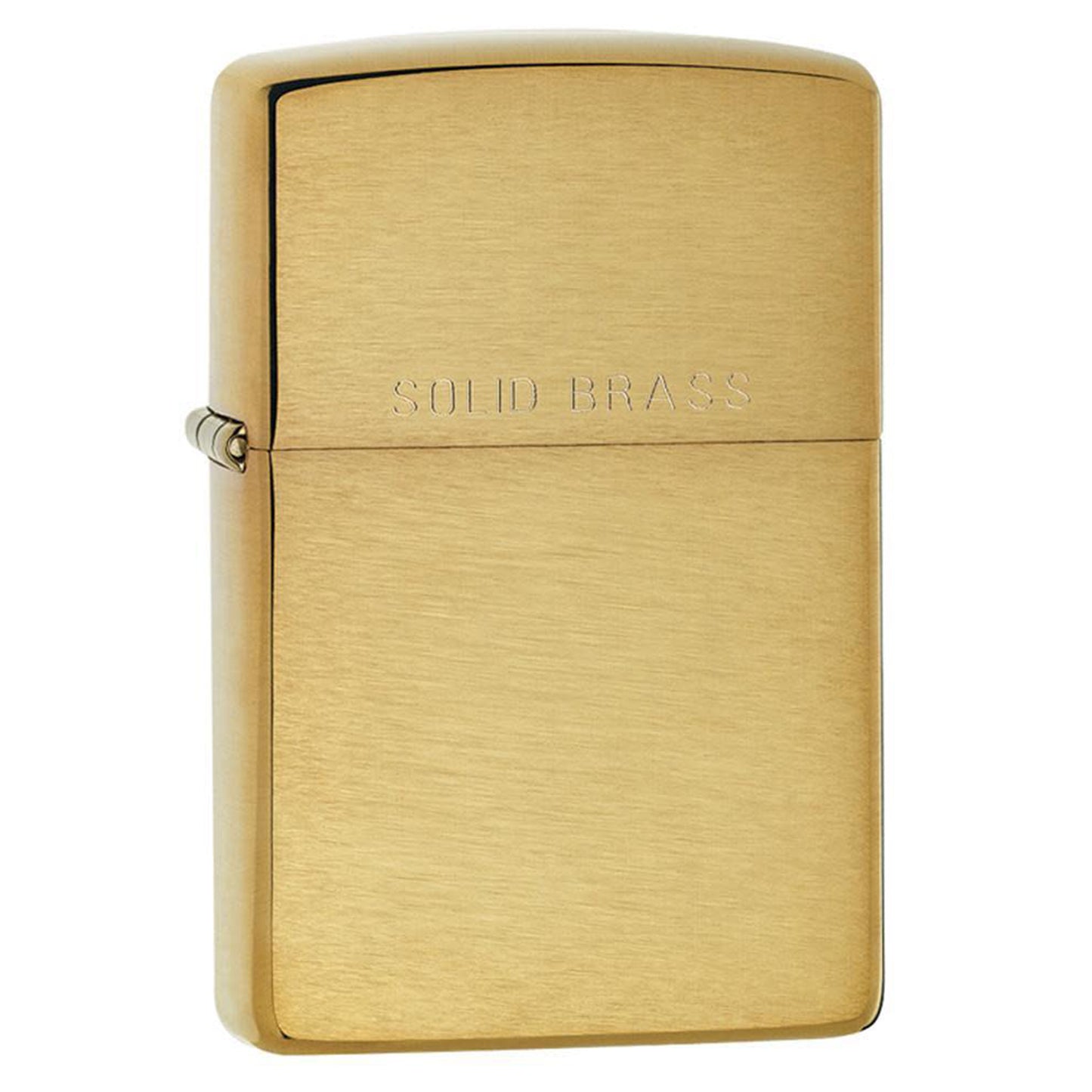 Zippo 銅質拉絲打火機 #84