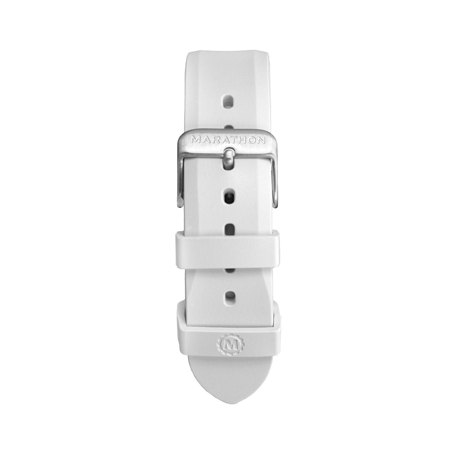 MARATHON 20mm Two-Piece Rubber Dive Watch Strap - Stainless Steel Hardware