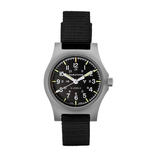Marathon 36mm SSGPM Type II - Officer's Field Watch Mechanical on Ballistic Nylon Strap