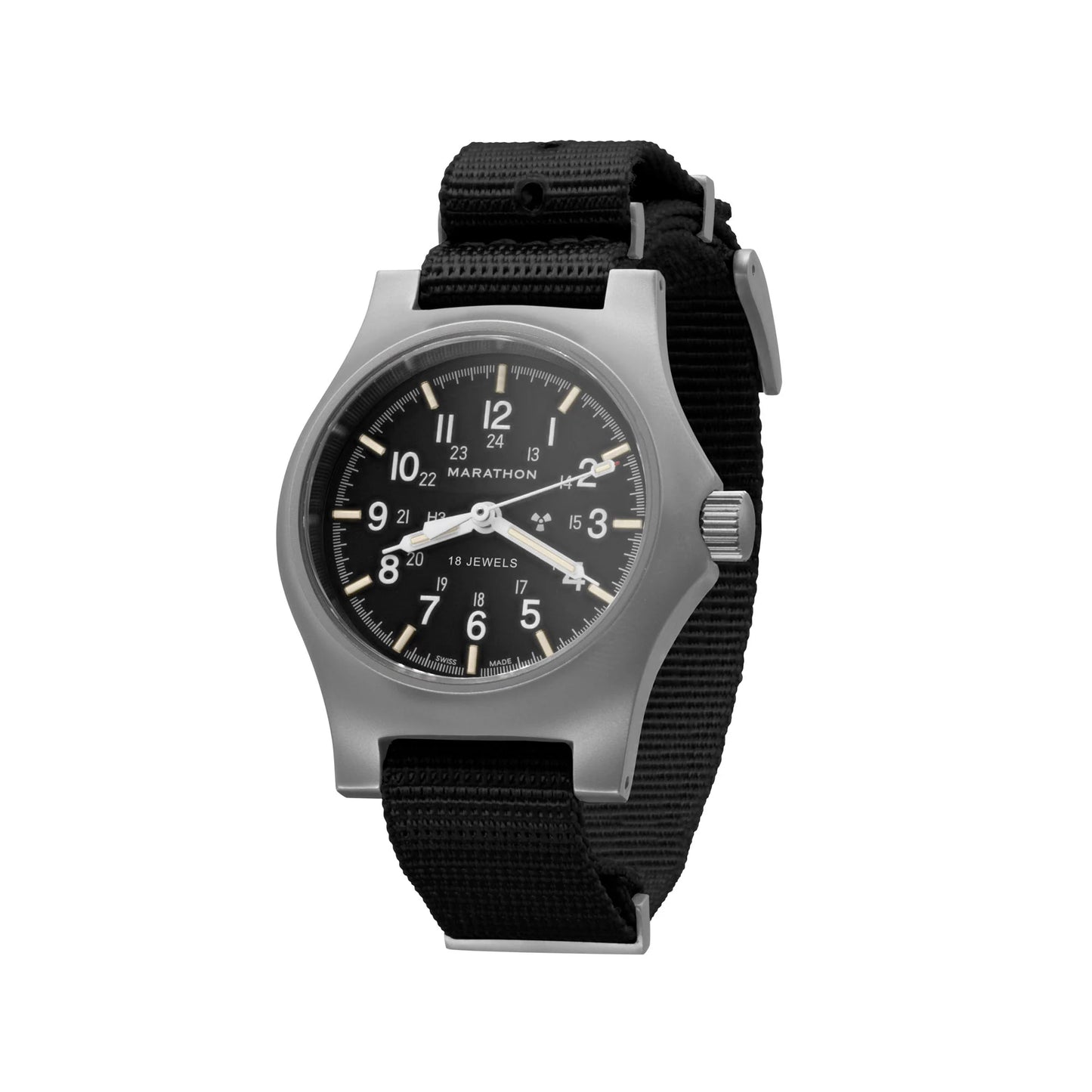 Marathon 36mm SSGPM Type II - Officer's Field Watch Mechanical on DEFSTAN Strap