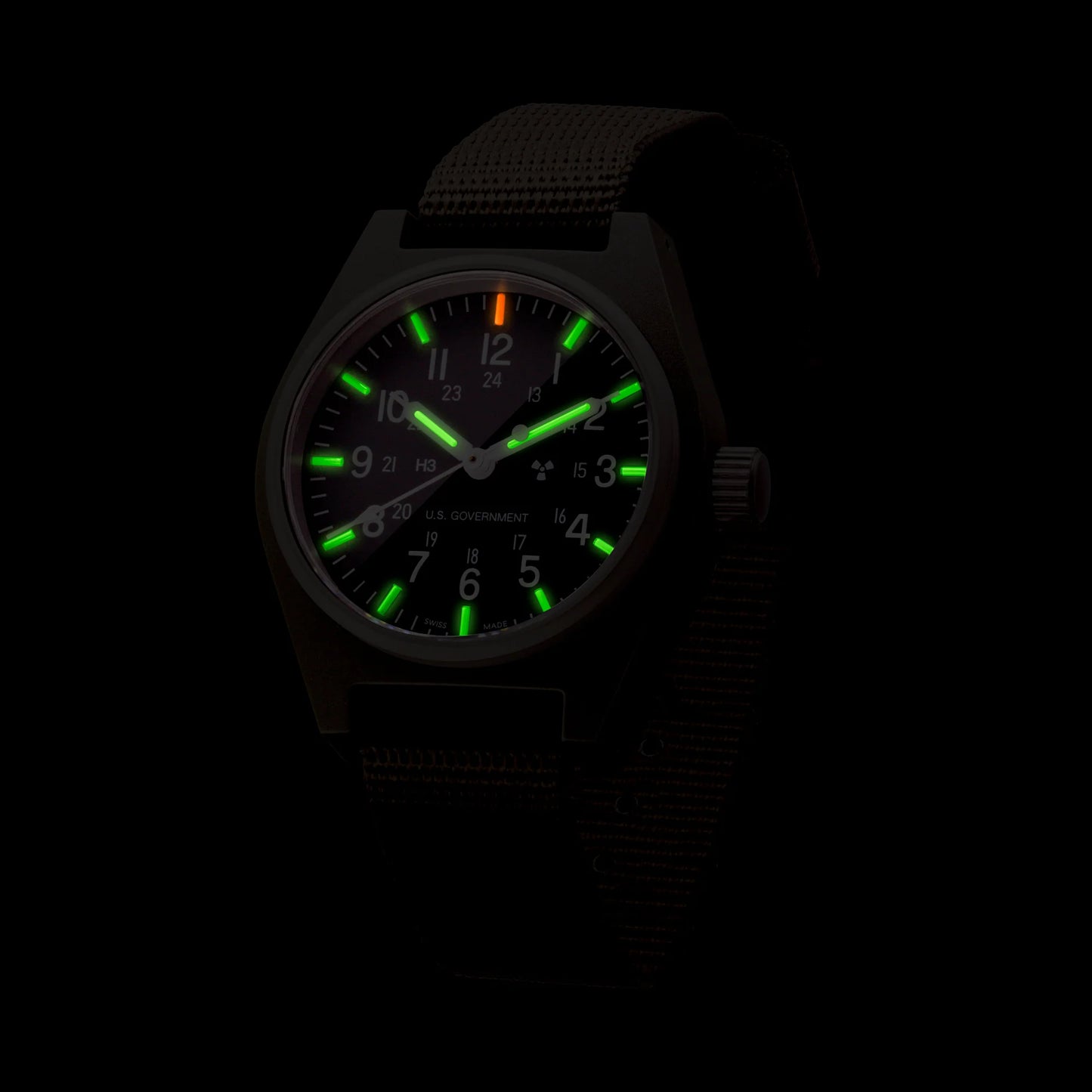 Marathon 34mm GPQ Type II - Field Quartz