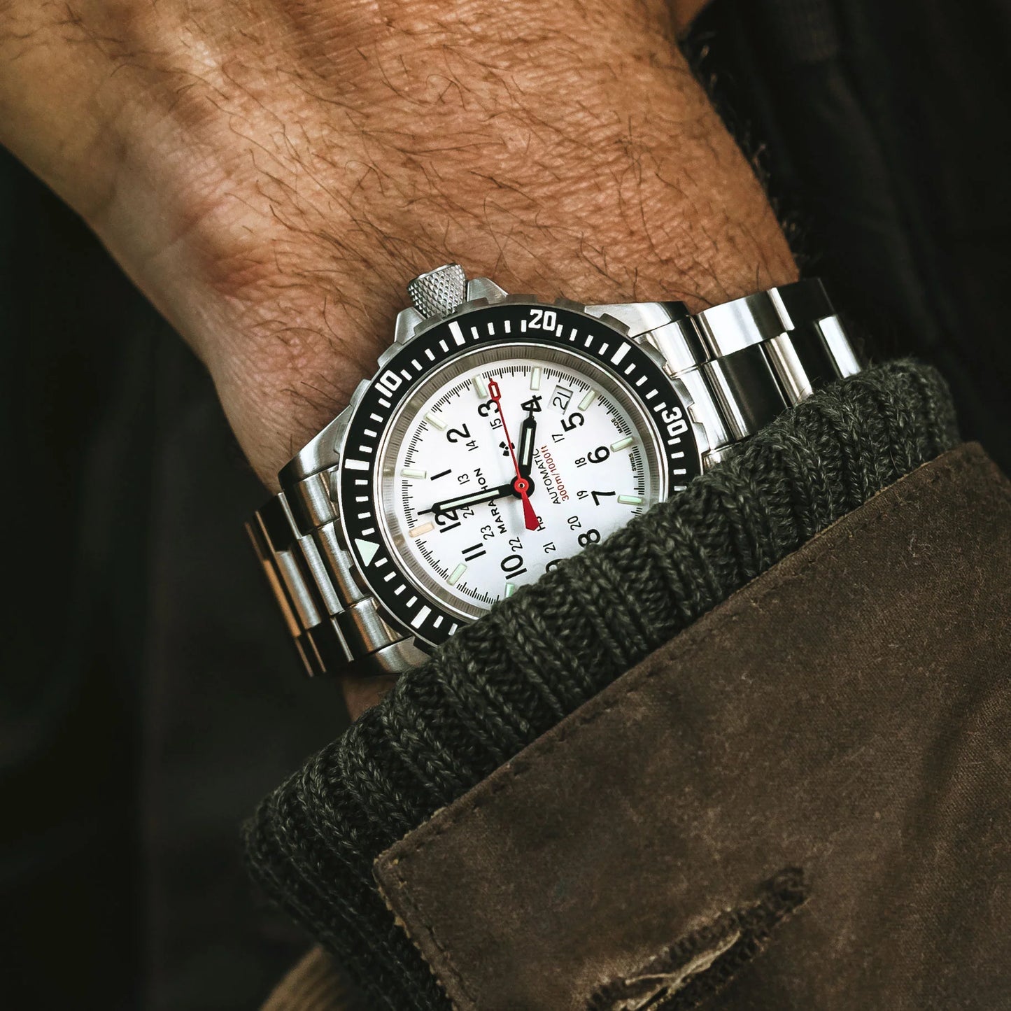 Marathon Stainless Steel Bracelet