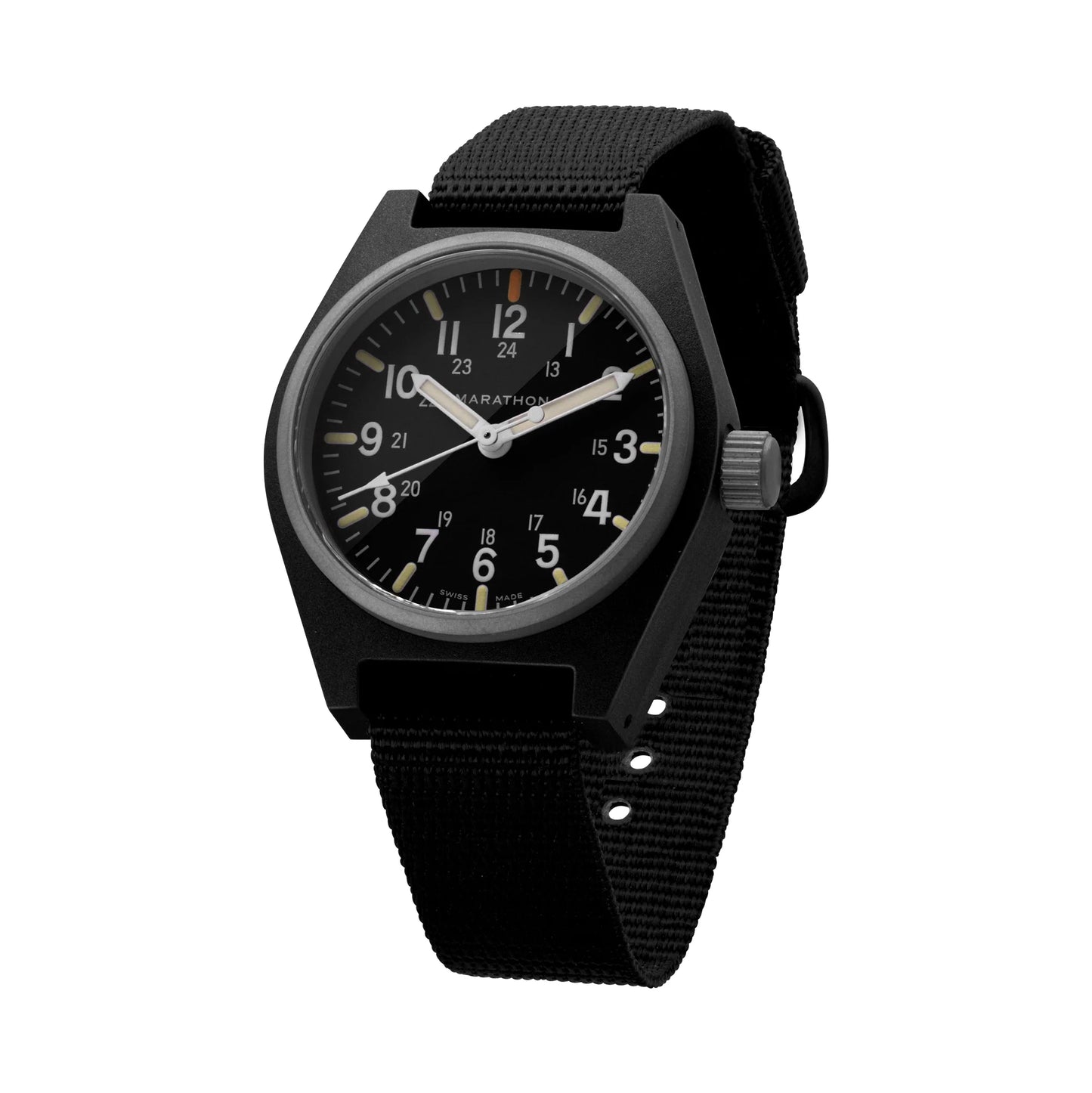 Marathon 34mm Black GPQ-M Type II - Field Quartz